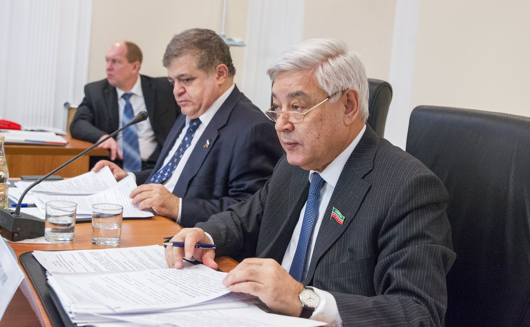 Ф. Мухаметшин Заседание Комиссии Совета законодателей по проблемам международного сотрудничества