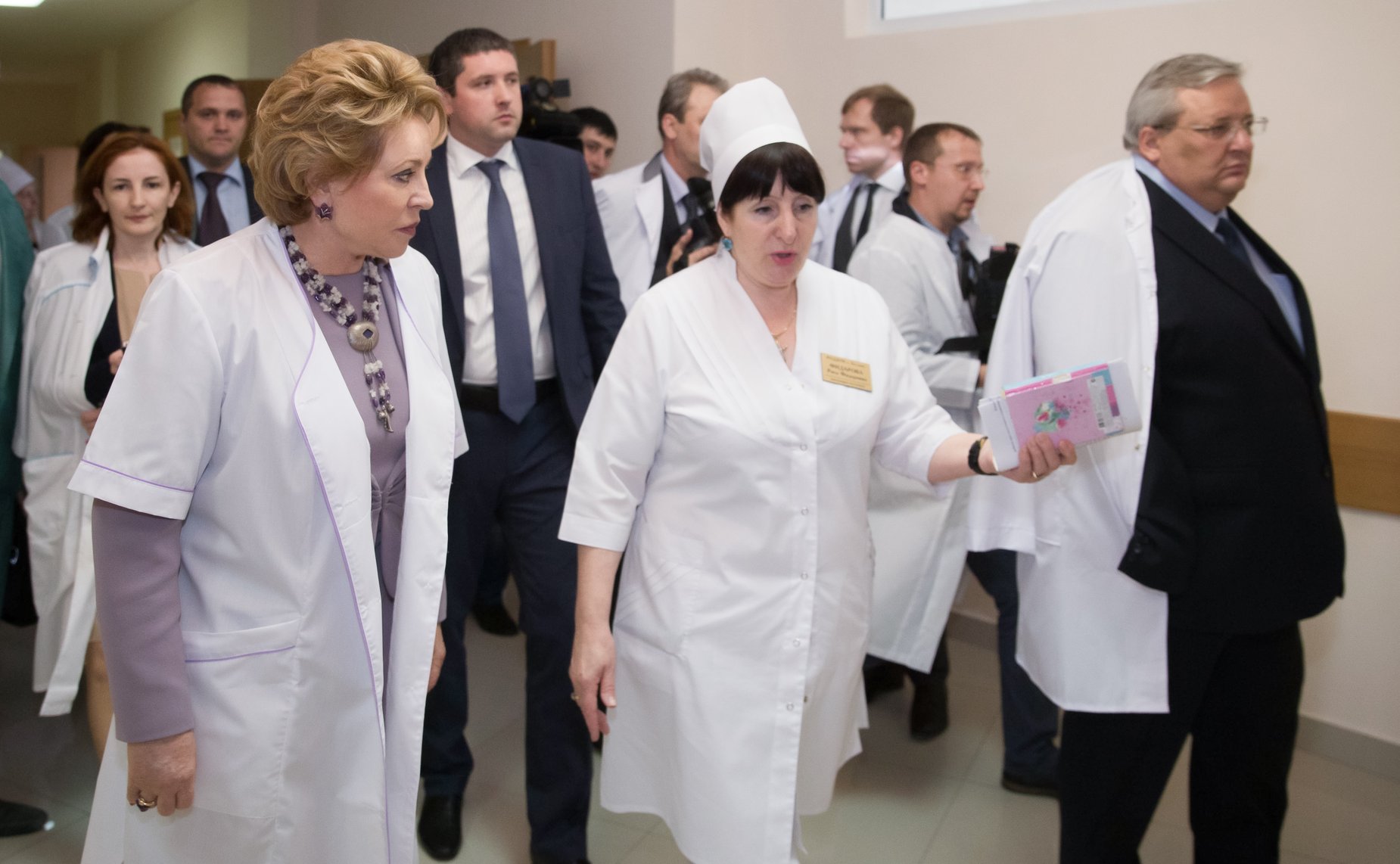 Визит В. Матвиенко в Северную Осетию