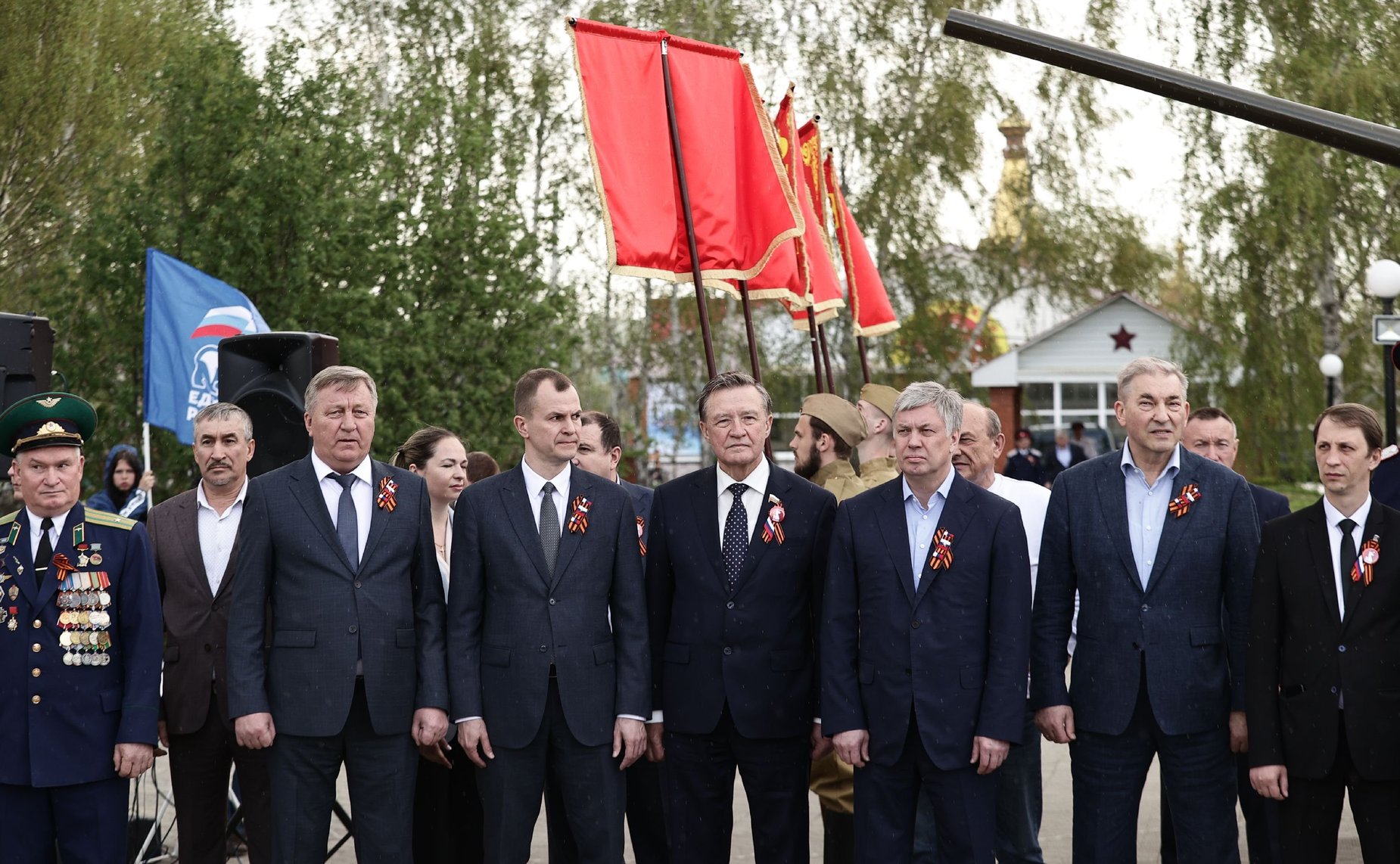 Сергей Рябухин в ходе рабочей поездки в регион принял участие во Всероссийской акции «Храним огонь Победы»
