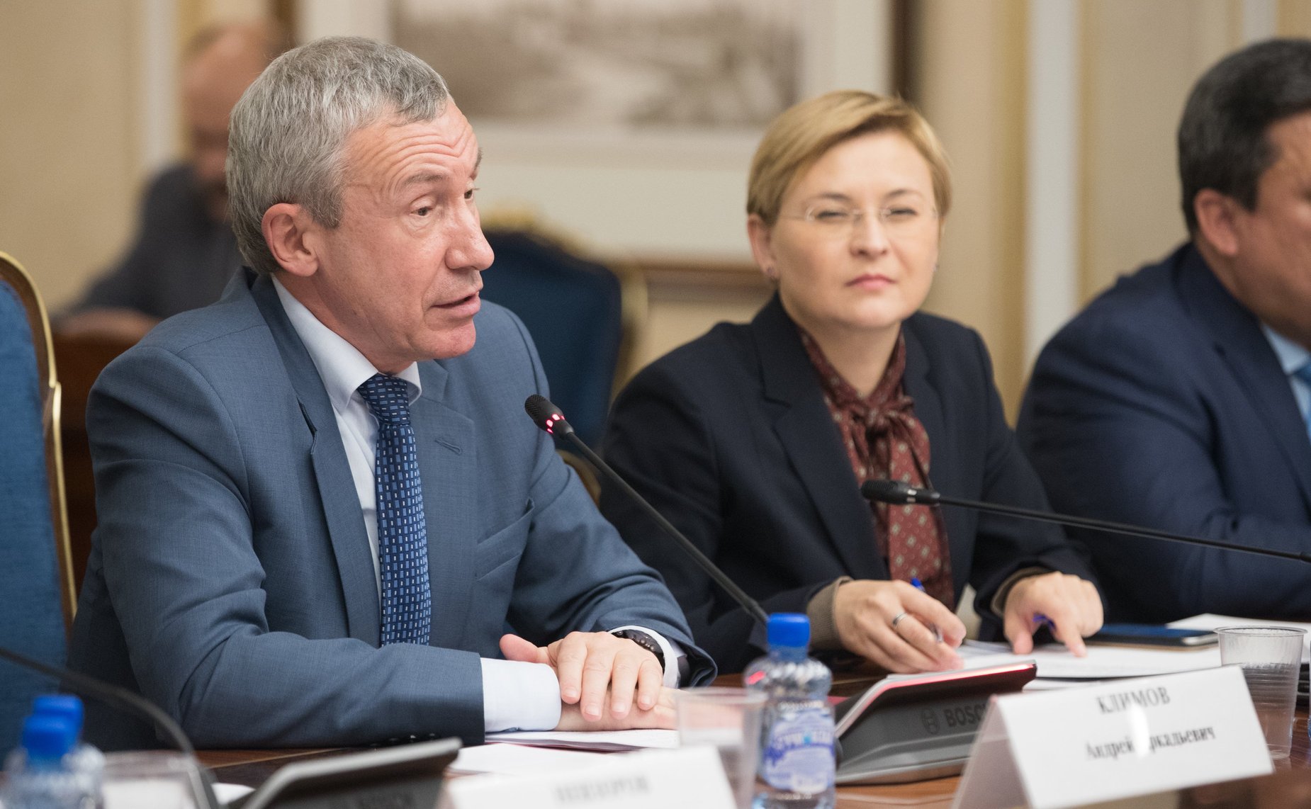 А. Климов и Л. Бокова