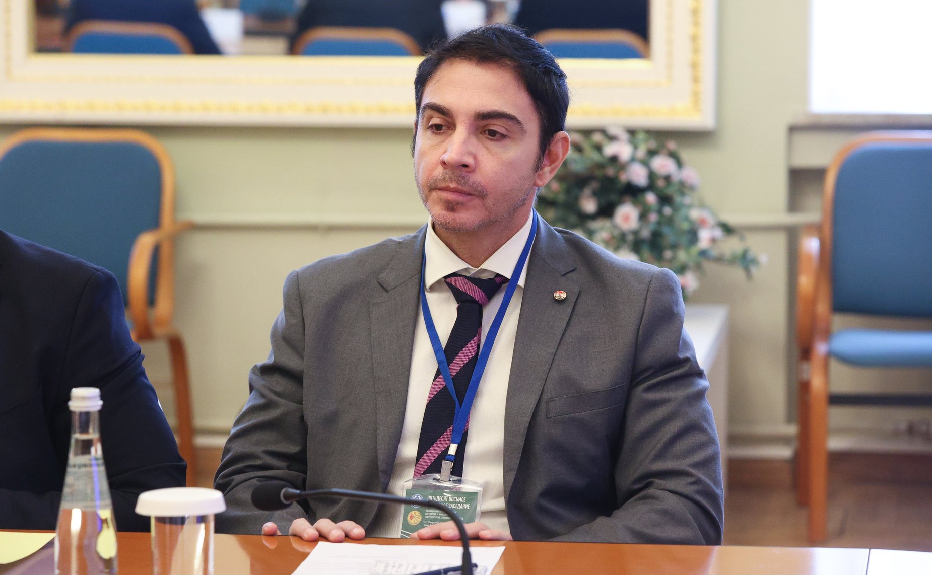 Григорий Карасин и заместитель Председателя ПАРЛАТИНО, депутат парламента Парагвая Карлос Нуньес Салинас обменялись мнениями о перспективах сотрудничества