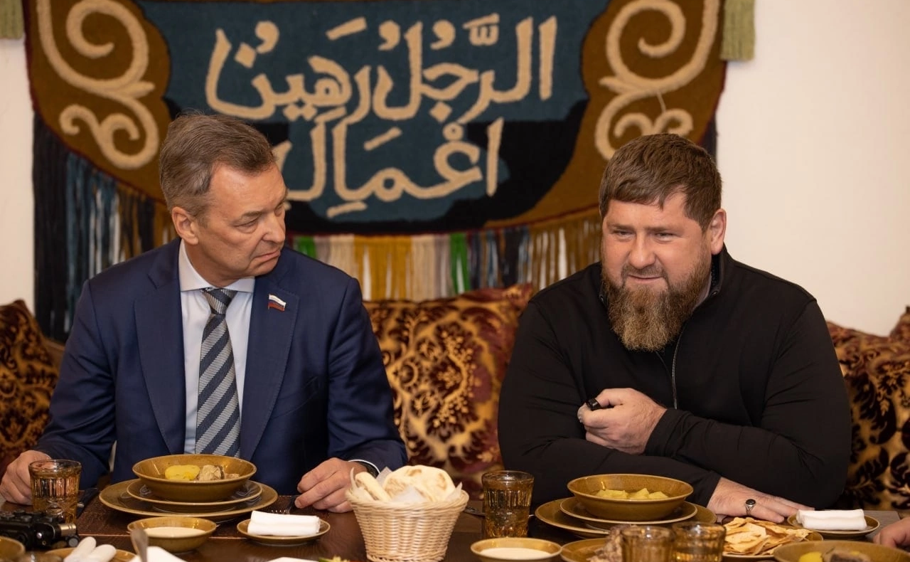 Рамзан Кадыров и Андрей Яцкин