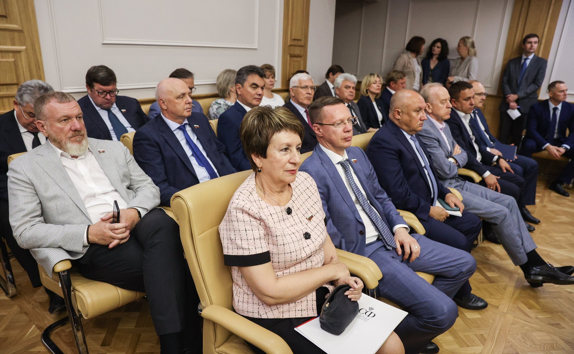 Встреча сенаторов Российской Федерации с заместителем Председателя Правительства РФ Маратом Хуснуллиным в формате «открытого диалога»