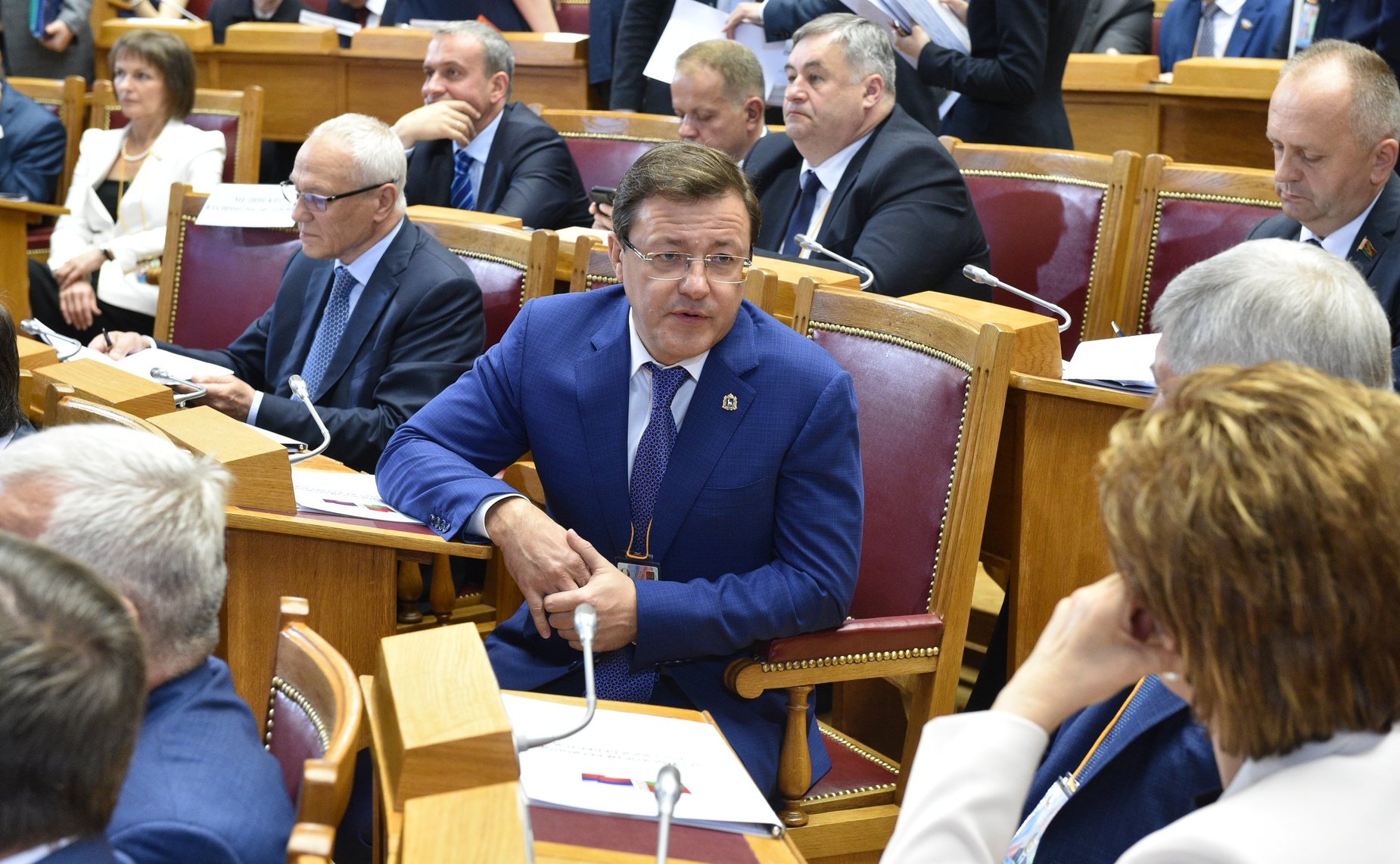 Пленарное заседание VI Форума регионов России и Беларуси на тему «Межрегиональные связи как основа формирования единого культурного и гуманитарного пространства народов России и Беларуси»