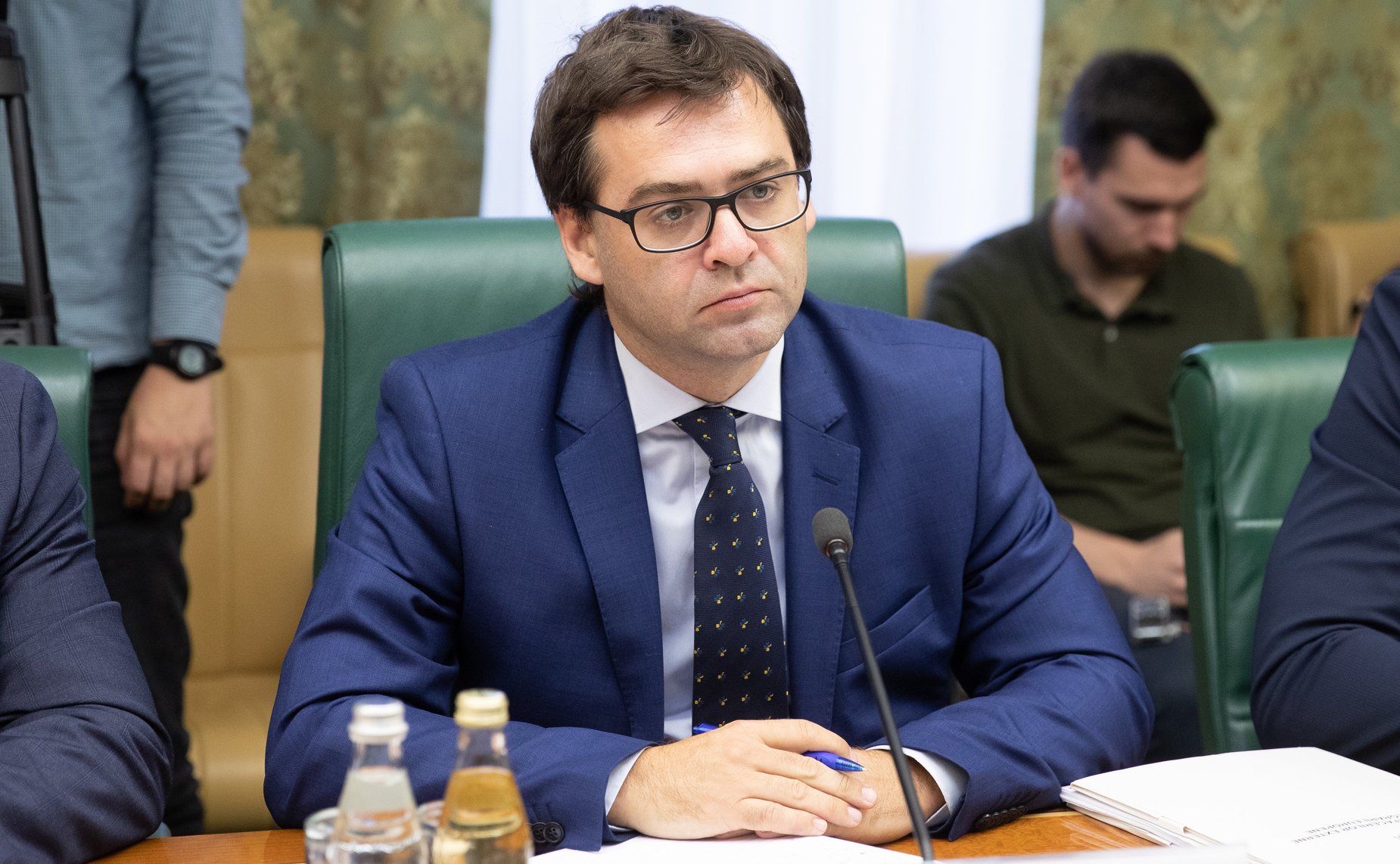 Встреча Константина Косачева с Министром иностранных дел Республики Молдова Н. Попеску