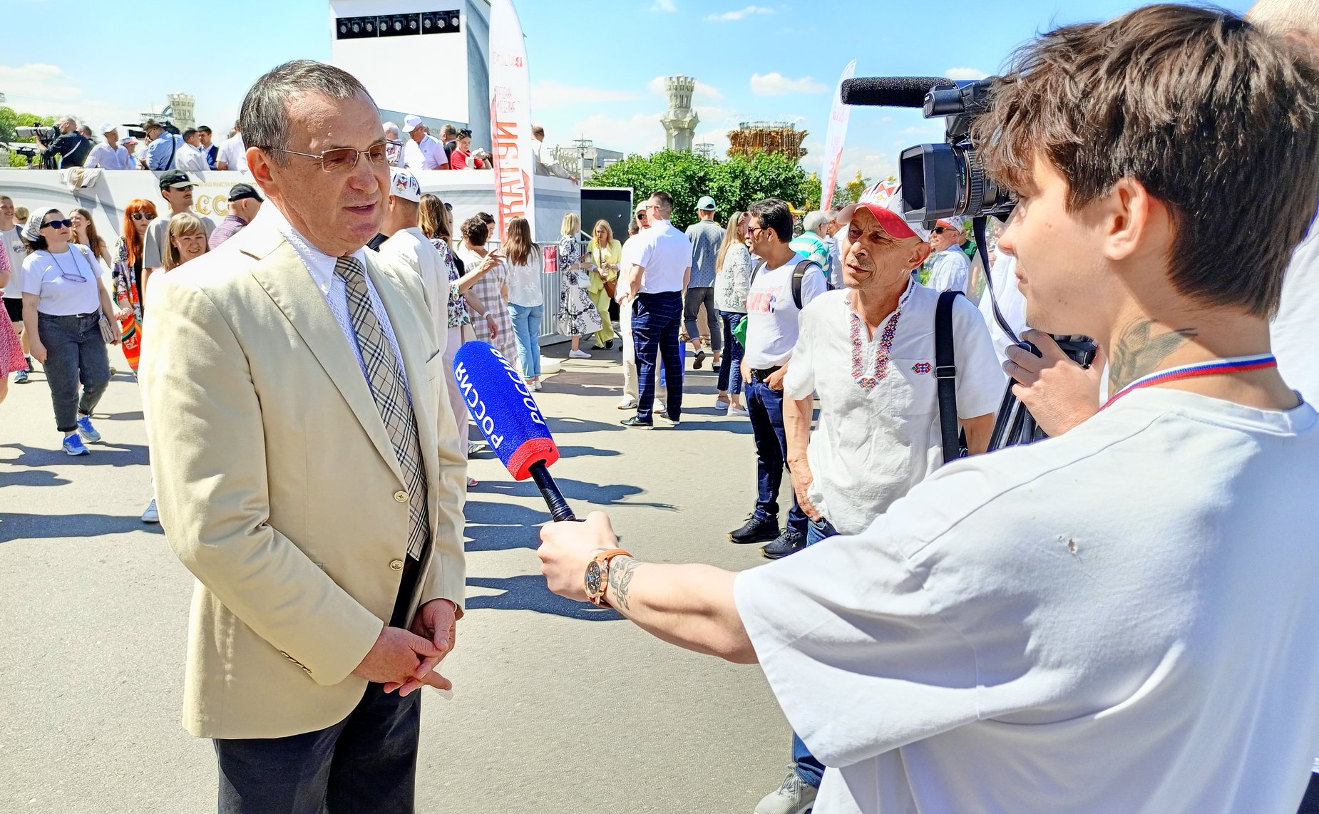 Николай Федоров принял участие в церемонии открытия праздника «Всечувашский Акатуй»