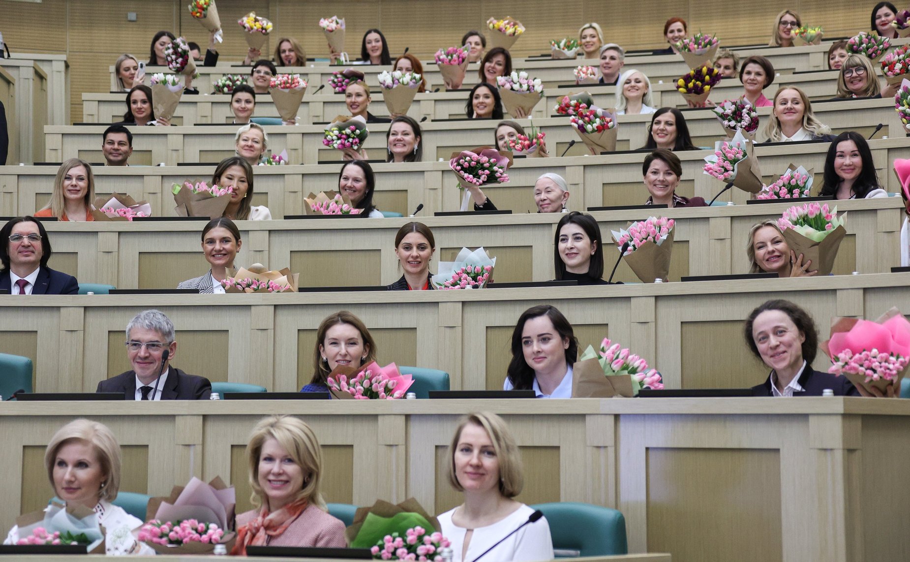 Встреча Председателя Совета Федерации Валентины Матвиенко с женщинами-предпринимателями «Голос женского бизнеса»