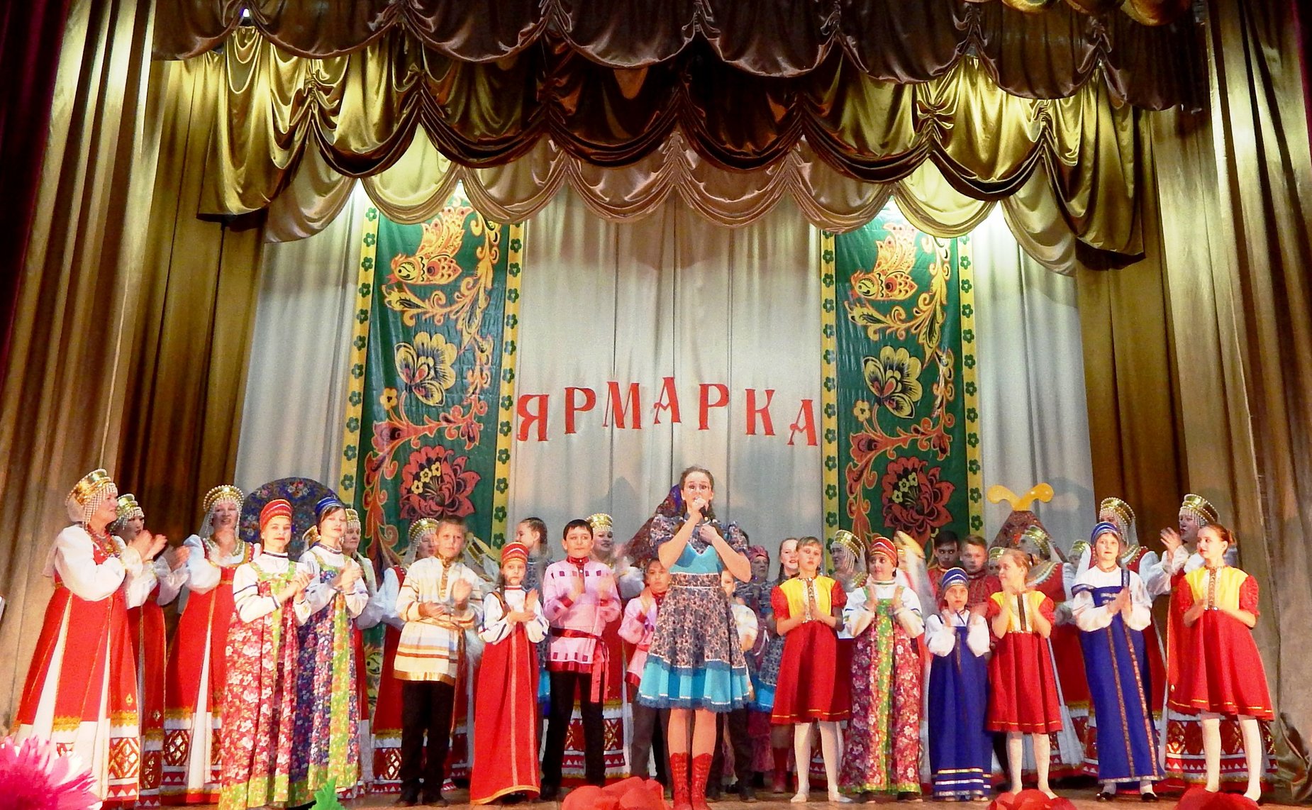 Торжественное открытие обновлённого Дома культуры пос. Солянский Пугачёвского района Саратовской области