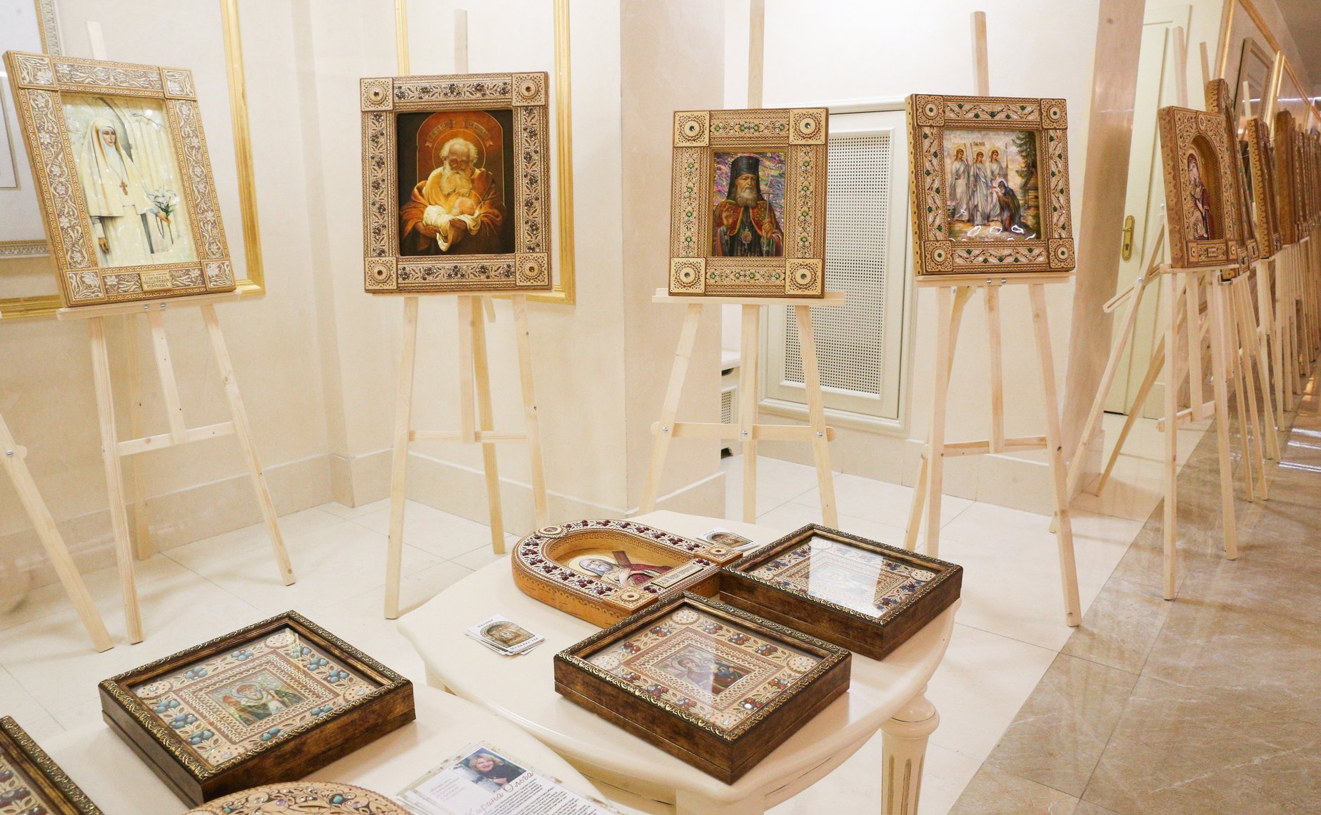 В Совете Федерации открылась выставка «Адмирал Ушаков и небесные покровители Армии и Флота России»