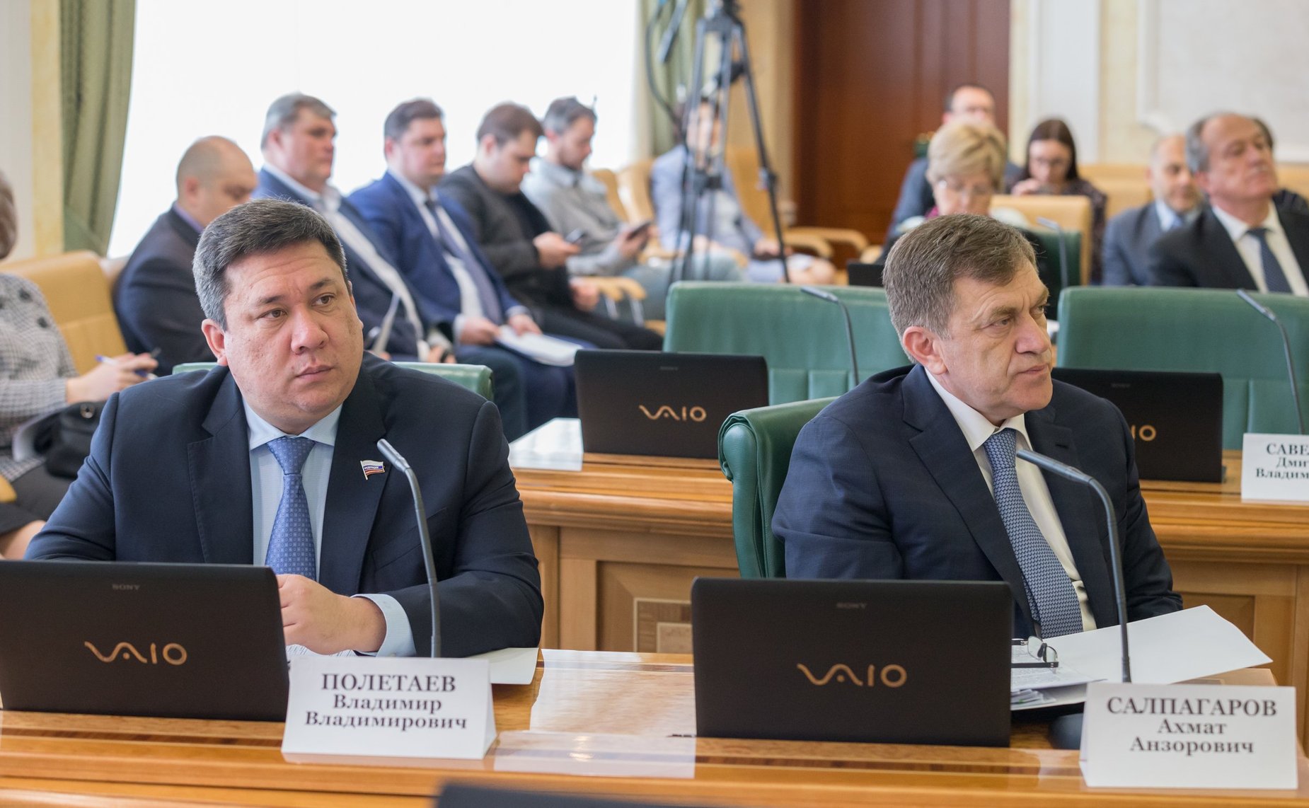 Владимир Полетаев и Ахмат Салпагаров