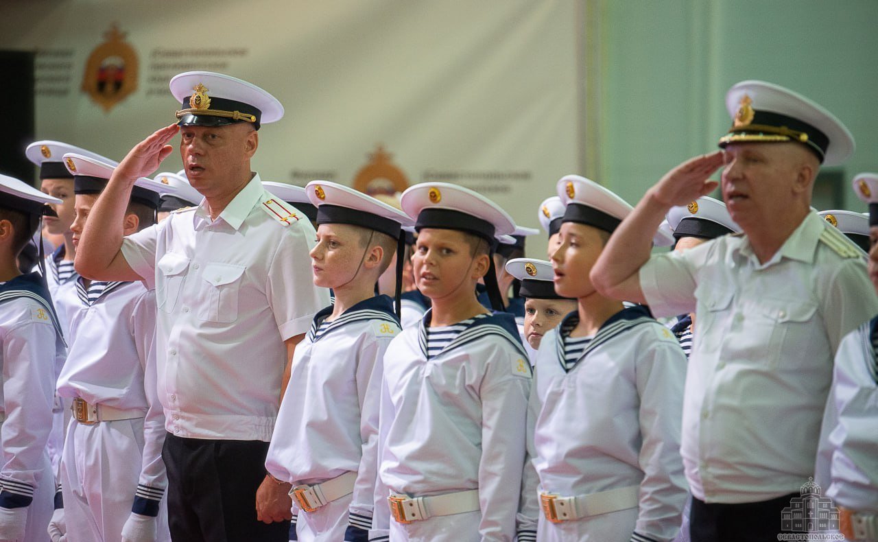 Екатерина Алтабаева поздравила первокурсников филиала Нахимовского военно-морского училища в Севастополе