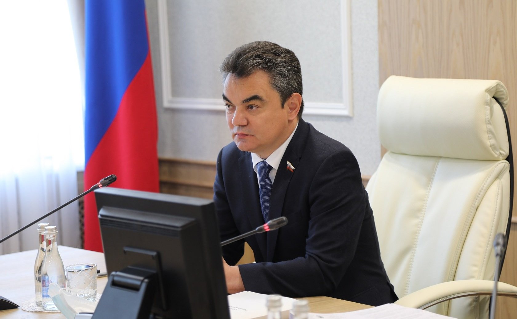 Ирек Ялалов представил информацию о своей деятельности в Совете Федерации на заседании Президиума Государственного Собрания – Курултая Республики Башкортостан