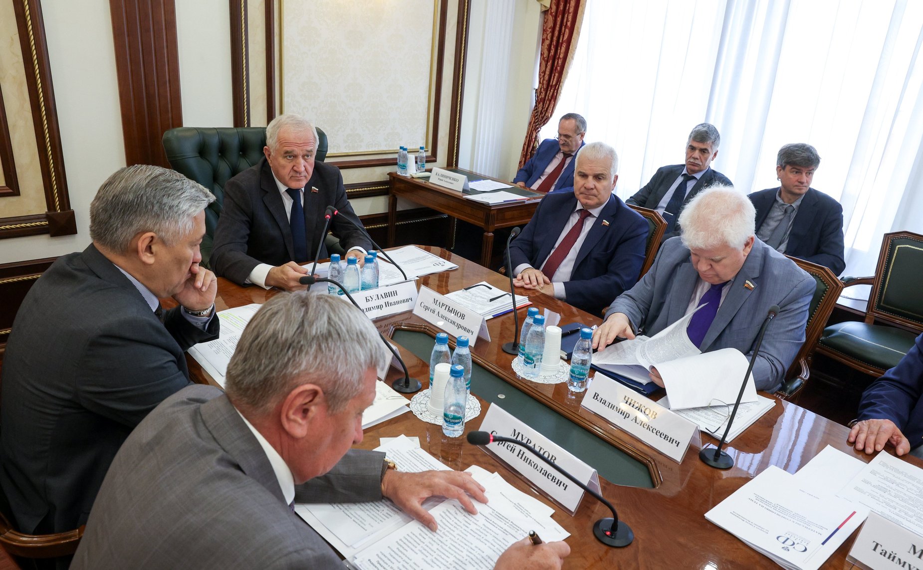 Заседание Комитета Совета Федерации по обороне и безопасности