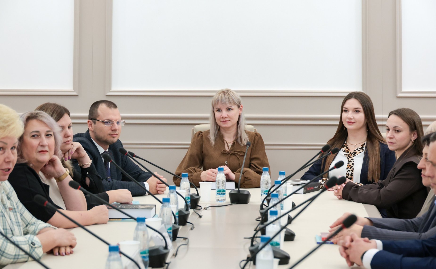 Встречи сенаторов Российской Федерации с делегацией Аппарата Народного Совета Луганской Народной Республики