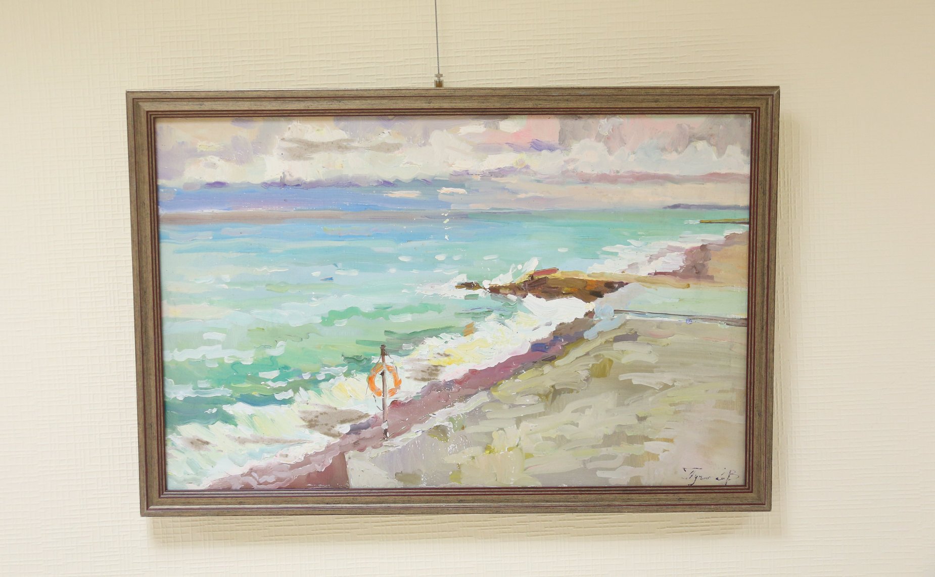 Открытие в Совете Федерации выставки художника В. Пугачева «Радостное небо»