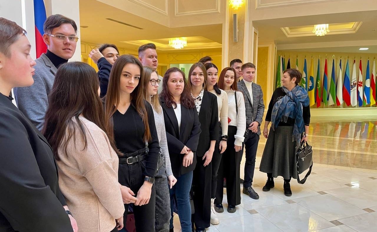 Встреча заместителя Председателя СФ Константина Косачева со студентами Поволжского государственного технологического университета