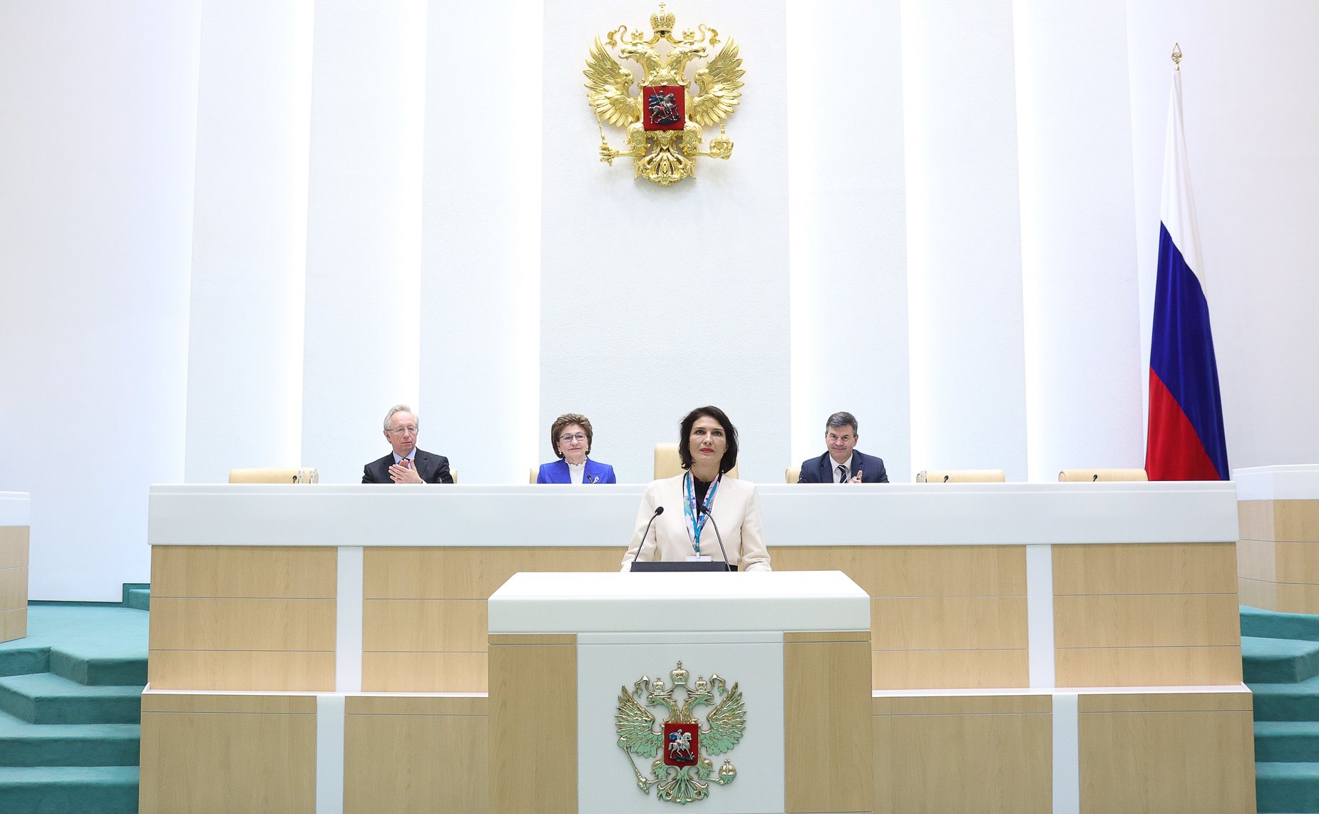 Торжественное мероприятие, посвященное подведению итогов второго международного потока образовательной программы «Женщина-лидер»