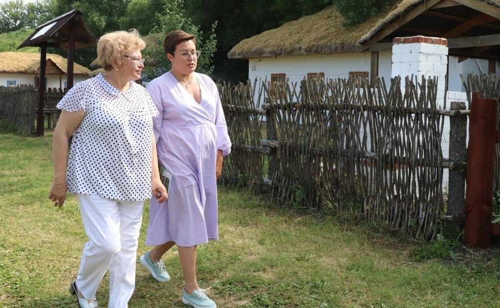 Оксана Хлякина в рамках работы в регионе совершила поездку в Елецкий район