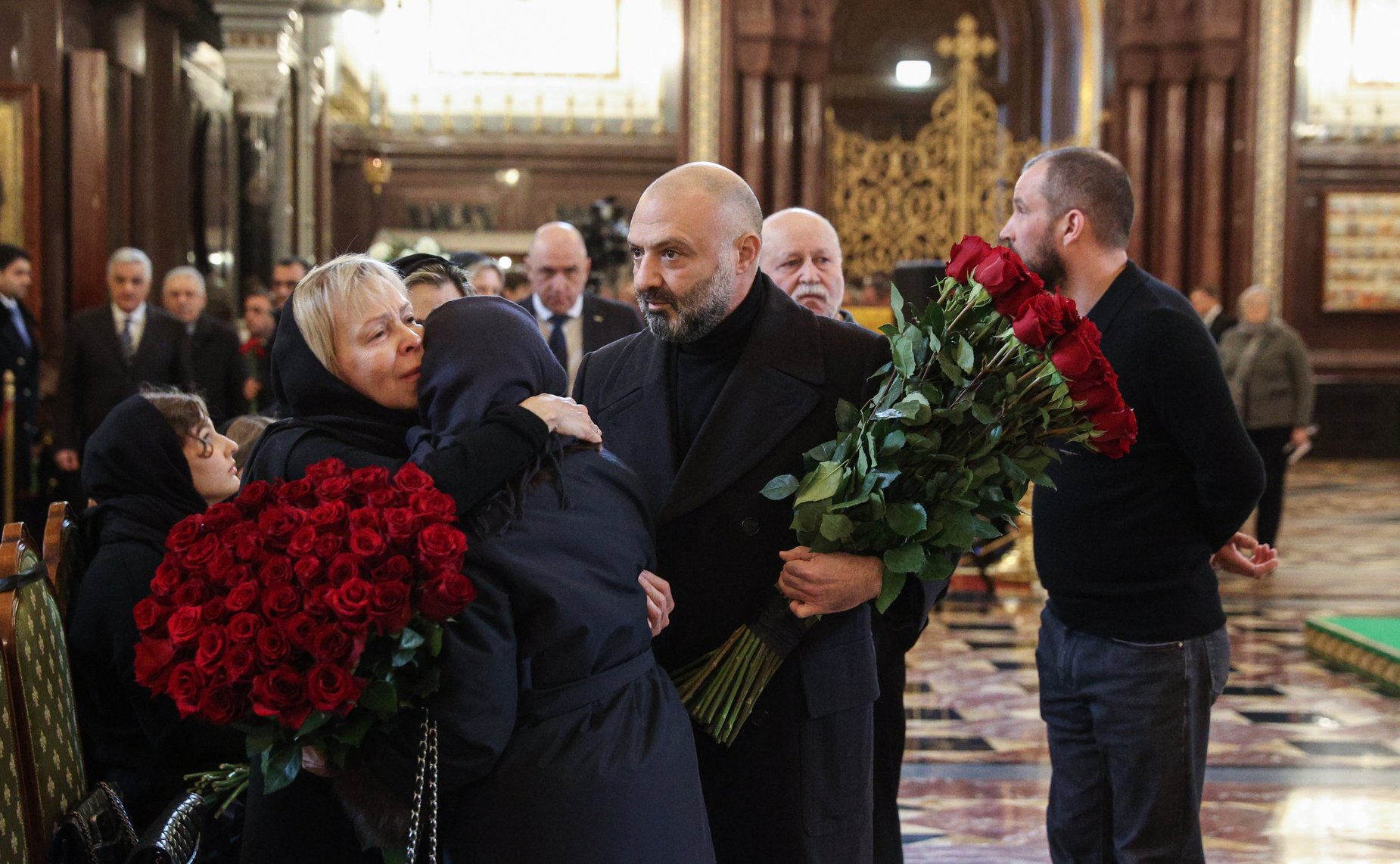 Валентина Матвиенко приняла участие в траурных мероприятиях прощания с Н.И. Рыжковым в Храме Христа Спасителя
