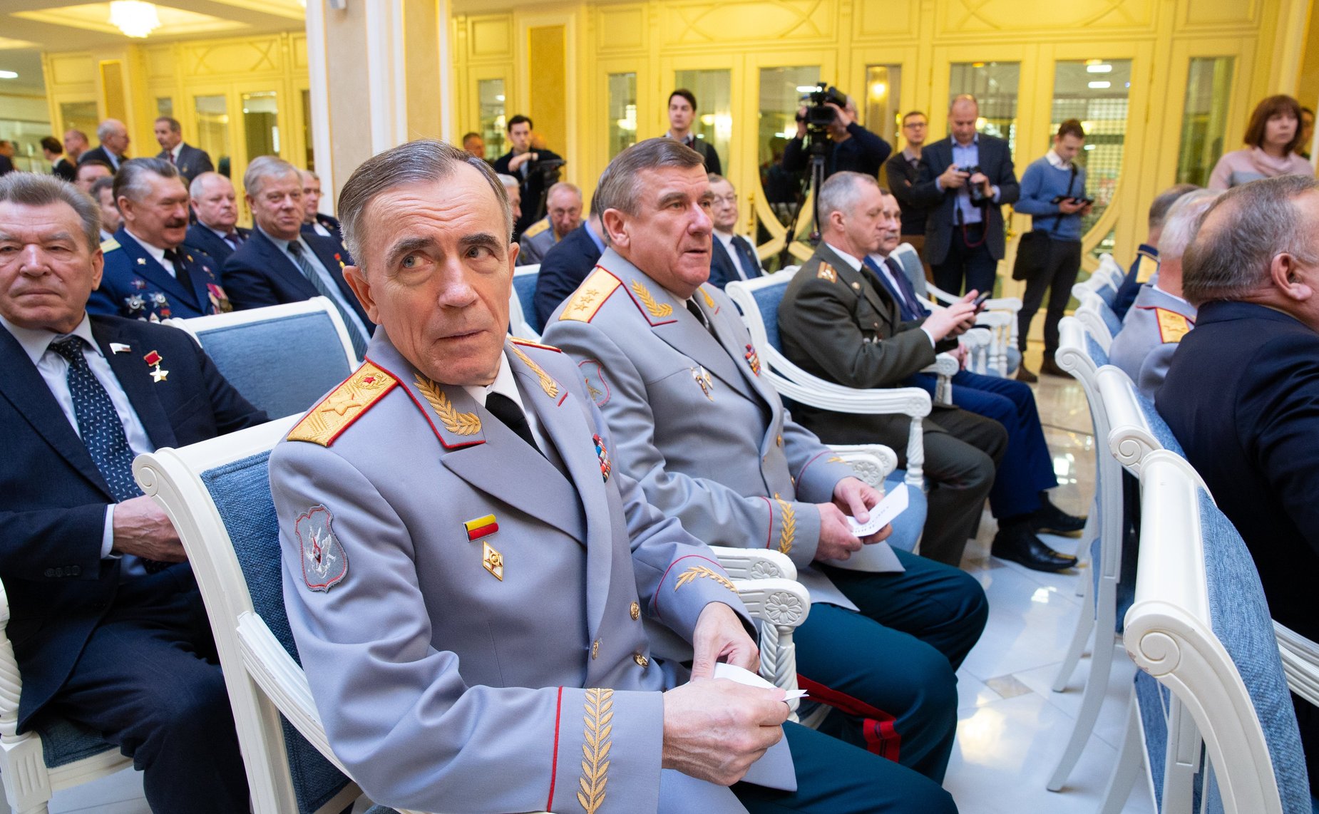 Торжественный прием от имени Председателя СФ для руководителей и представителей ветеранских организаций