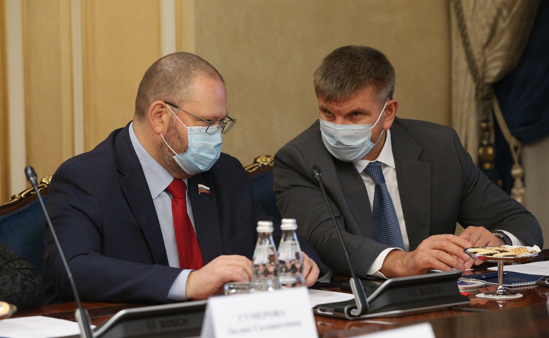 Встреча Председателя СФ Валентины Матвиенко с Председателем Маджлиси милли Маджлиси Оли Республики Таджикистан Рустами Эмомали