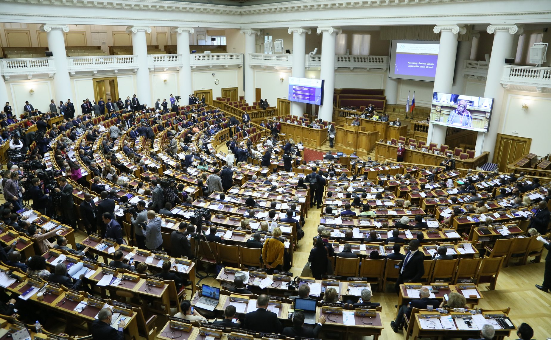 Заседание 137-й Ассамблеи МПС в Санкт-Петербурге