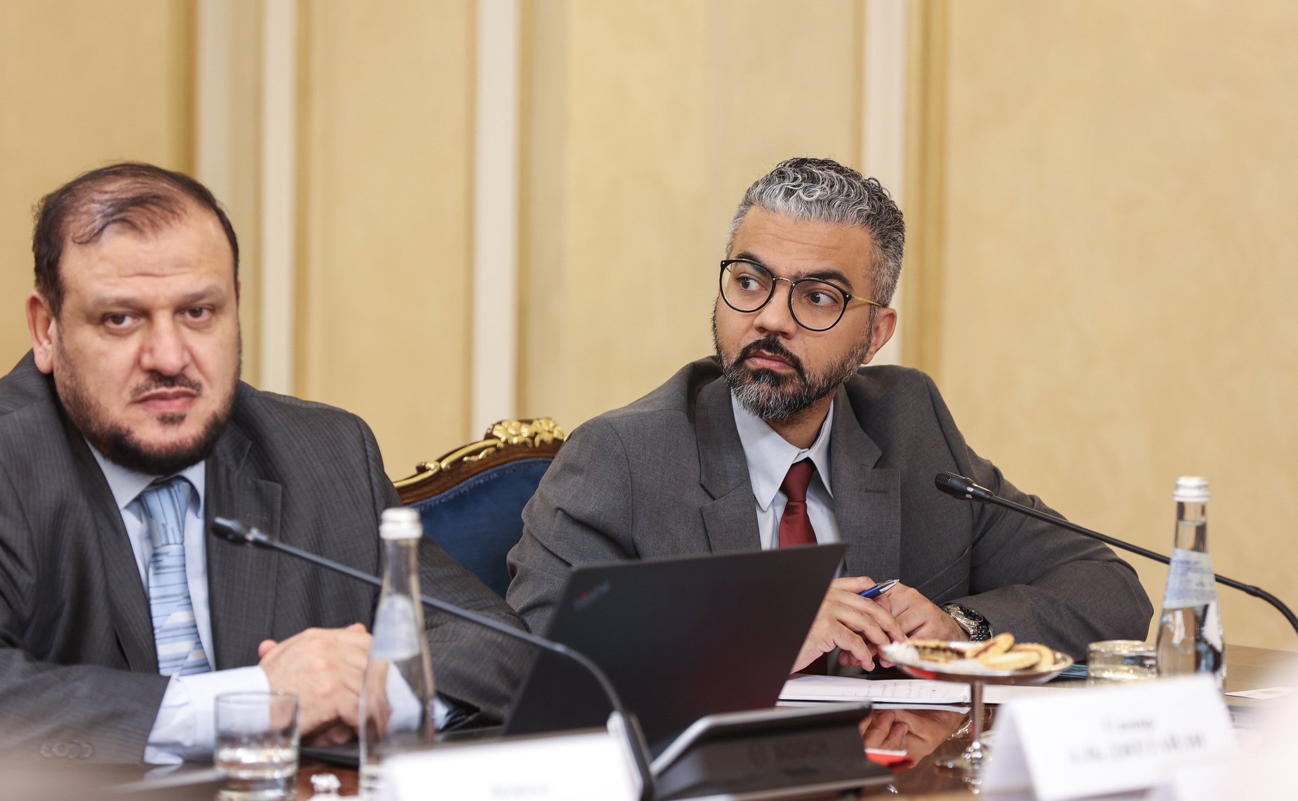 Встреча руководителя группы по сотрудничеству СФ с Консультативным советом Королевства Саудовская Аравия Белана Хамчиева с Чрезвычайным и Полномочным Послом Королевства Саудовская Аравия в Йеменской Республике