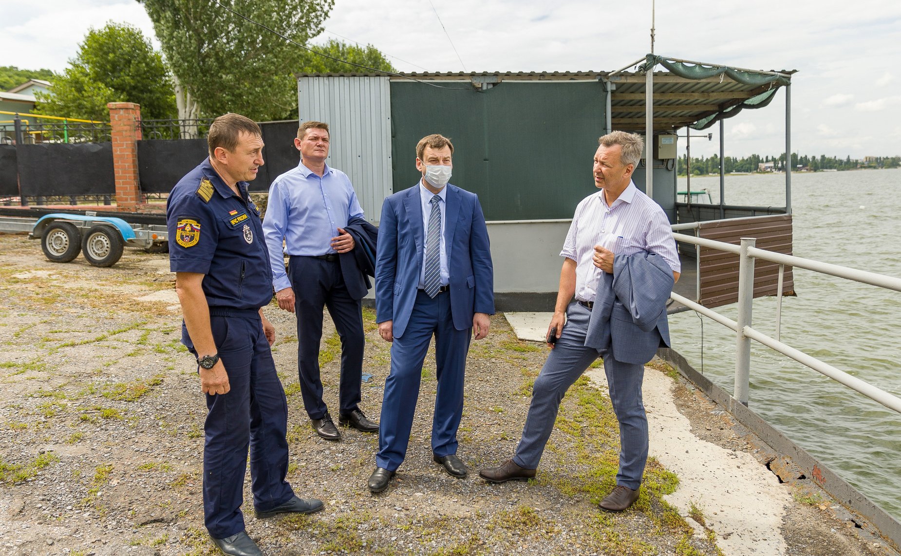 Андрей Яцкин в ходе рабочей поездки в регион посетил город Таганрог