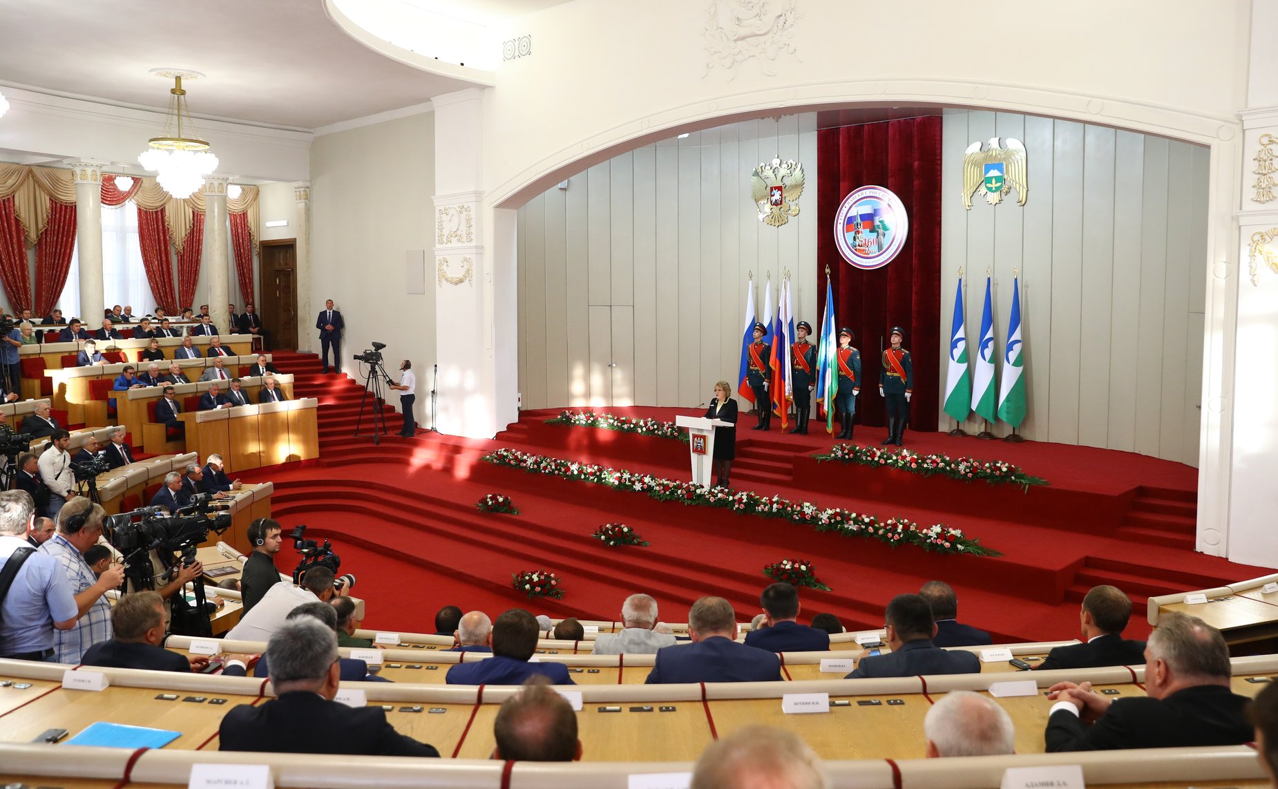 Валентина Матвиенко выступила на торжественном мероприятии, посвященном 460-летию единения народов Кабардино-Балкарии и России