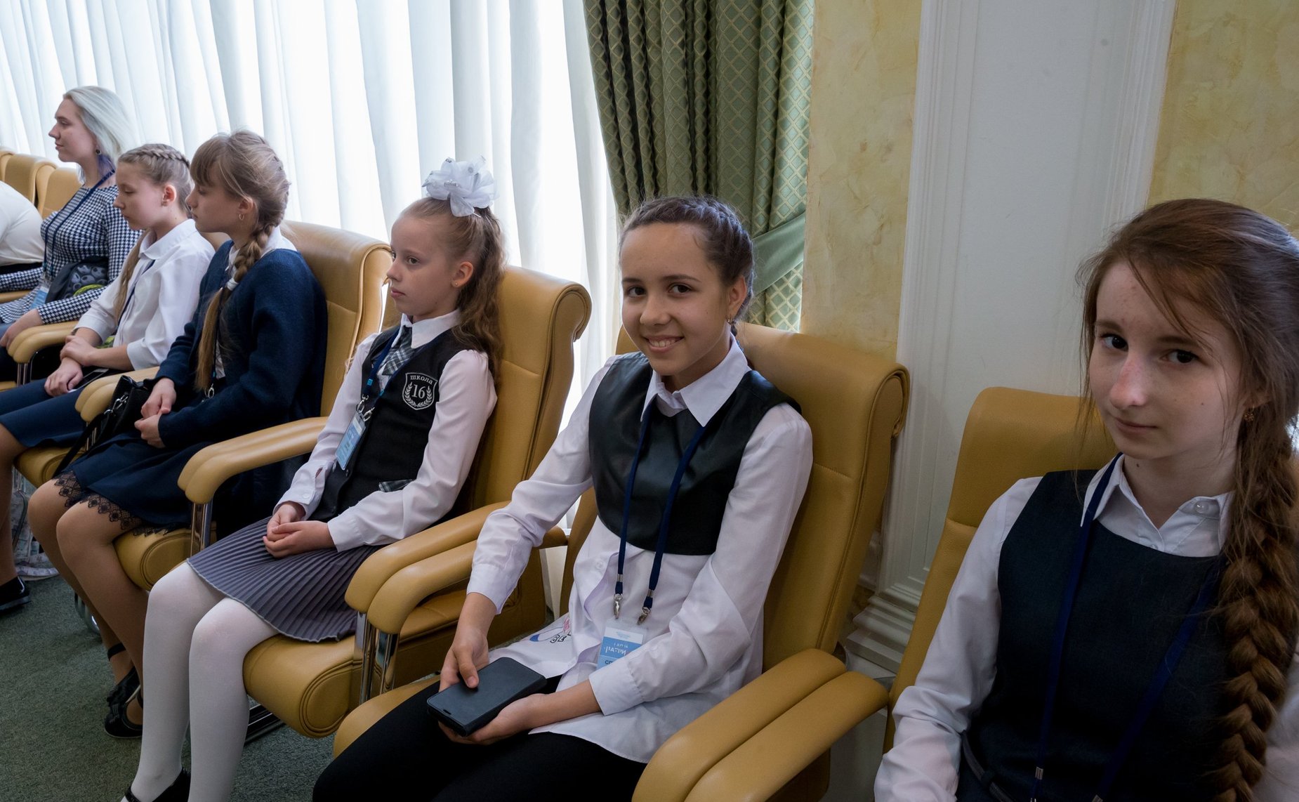 Торжественная церемония награждения победителей конкурсов для одаренных детей