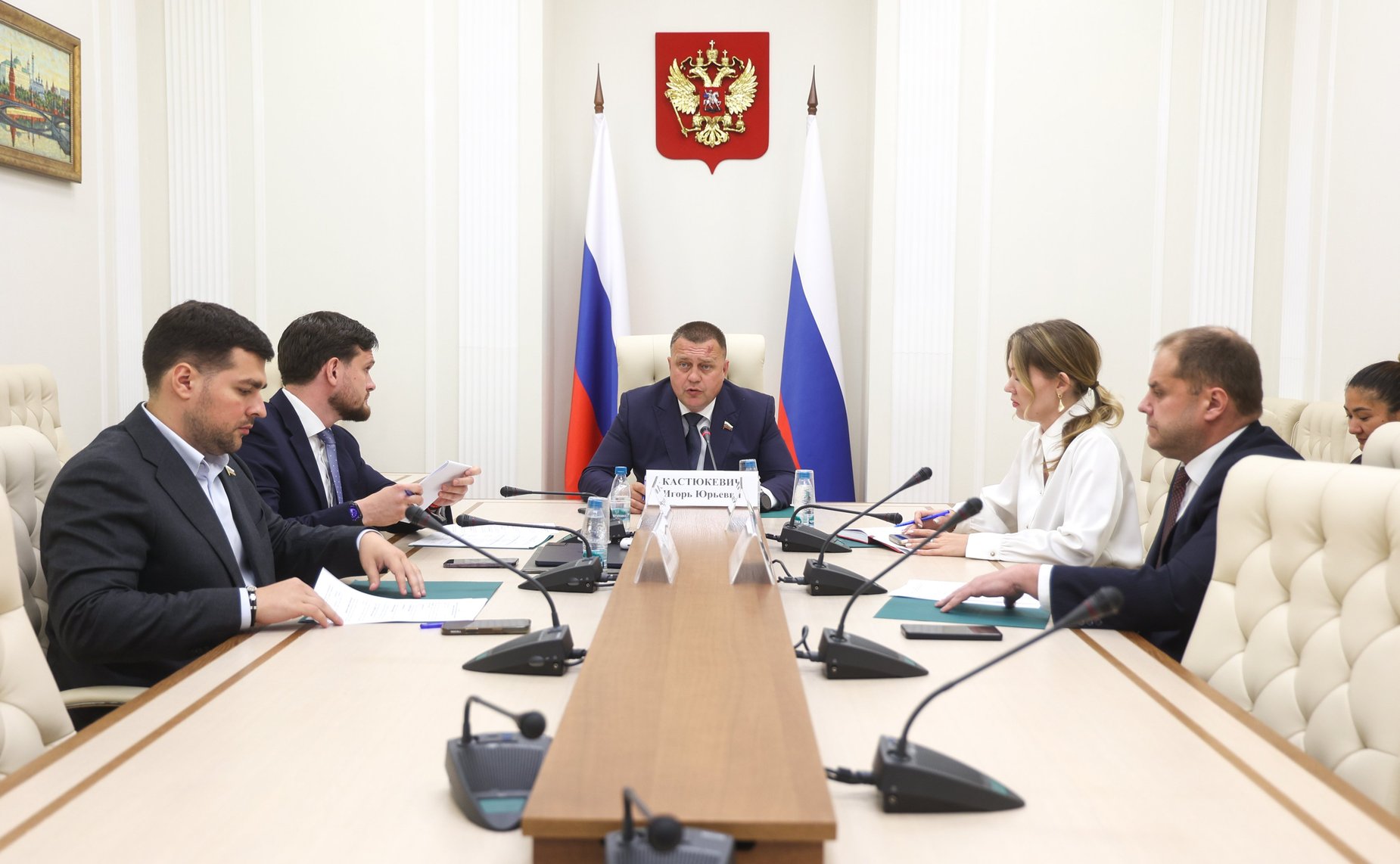 Заседание Совета Палаты молодых законодателей при Совете Федерации