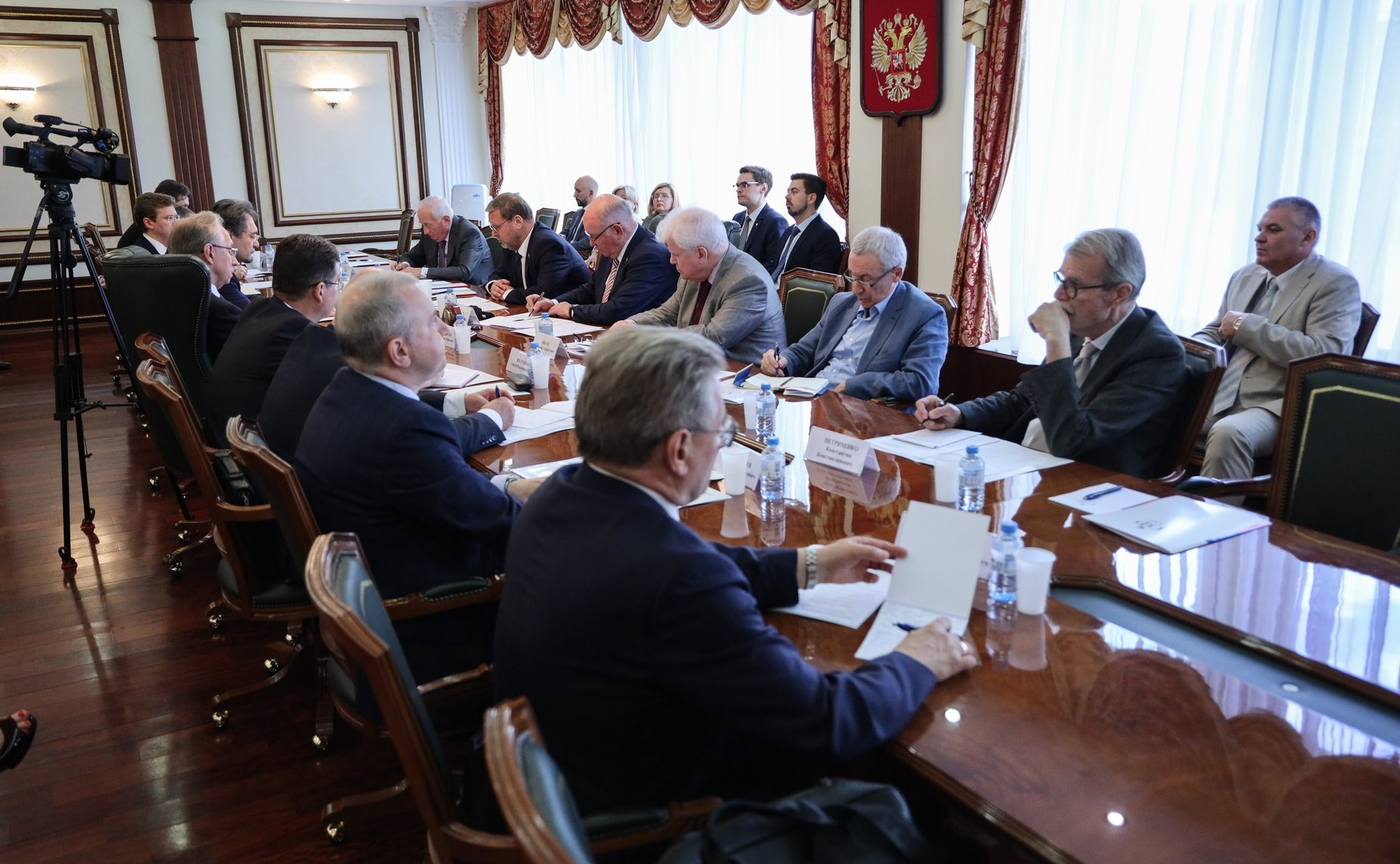 Круглый стол Комитета СФ по международным делам «Формирование нового контура равной и неделимой безопасности в Евразии. Роль Российской Федерации как гаранта миропорядка»