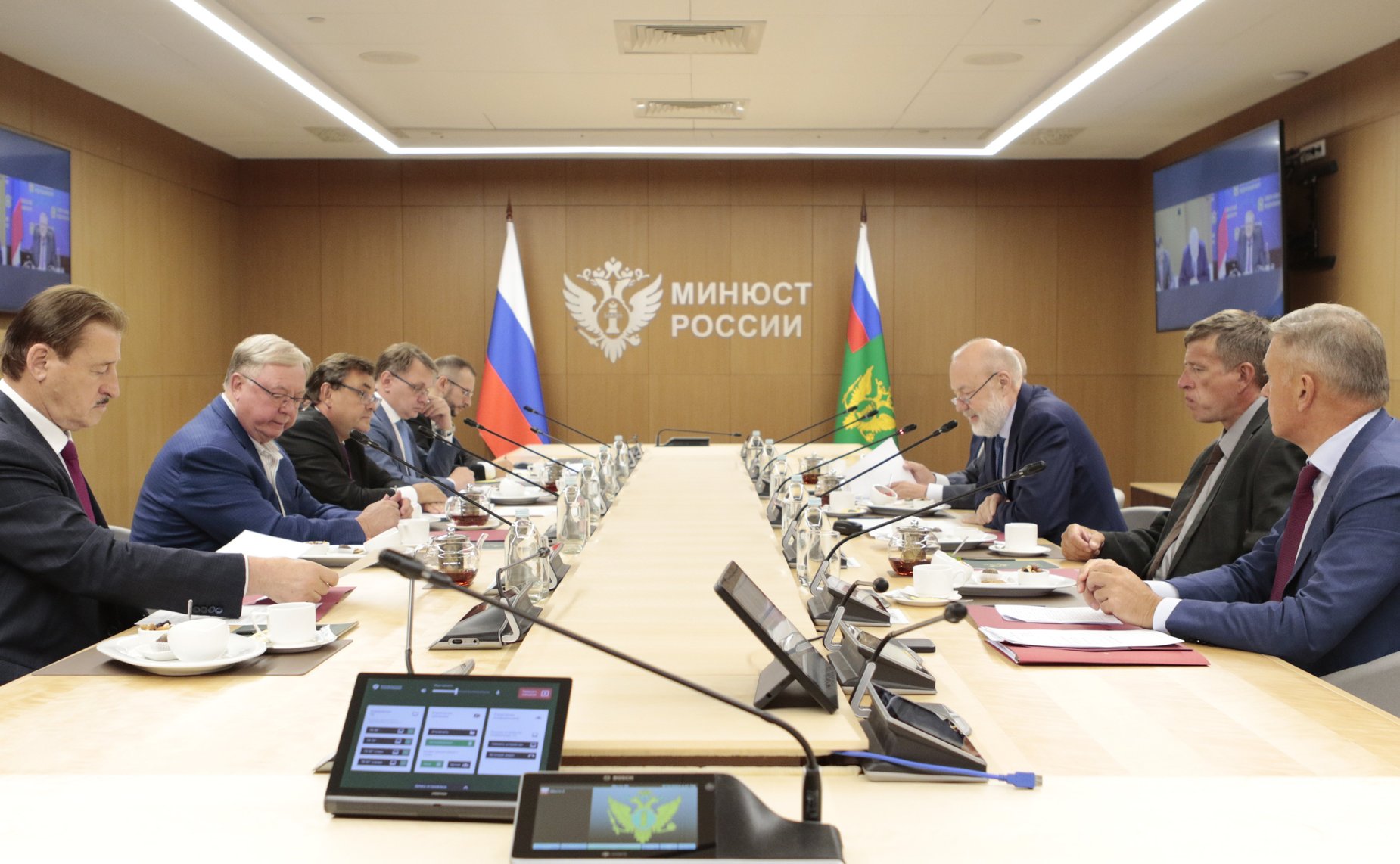 Николай Федоров принял участие в заседании Совета министров юстиции Российской Федерации