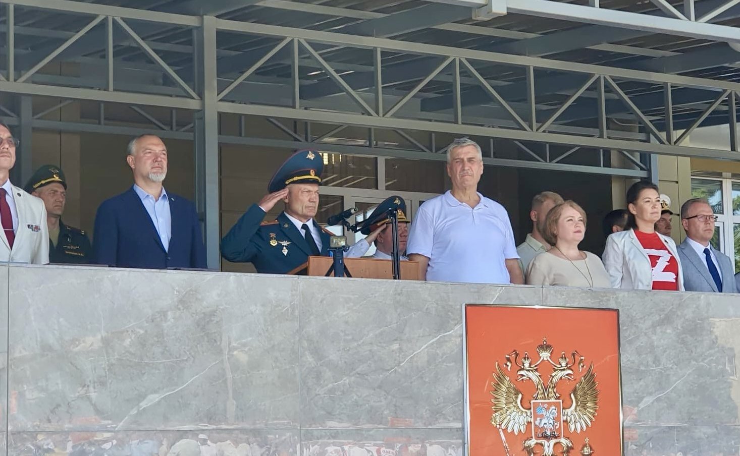 Игорь Мурог принял участие в проведении торжественного мероприятия, посвященного 80-летнему юбилею военного образовательного учреждения