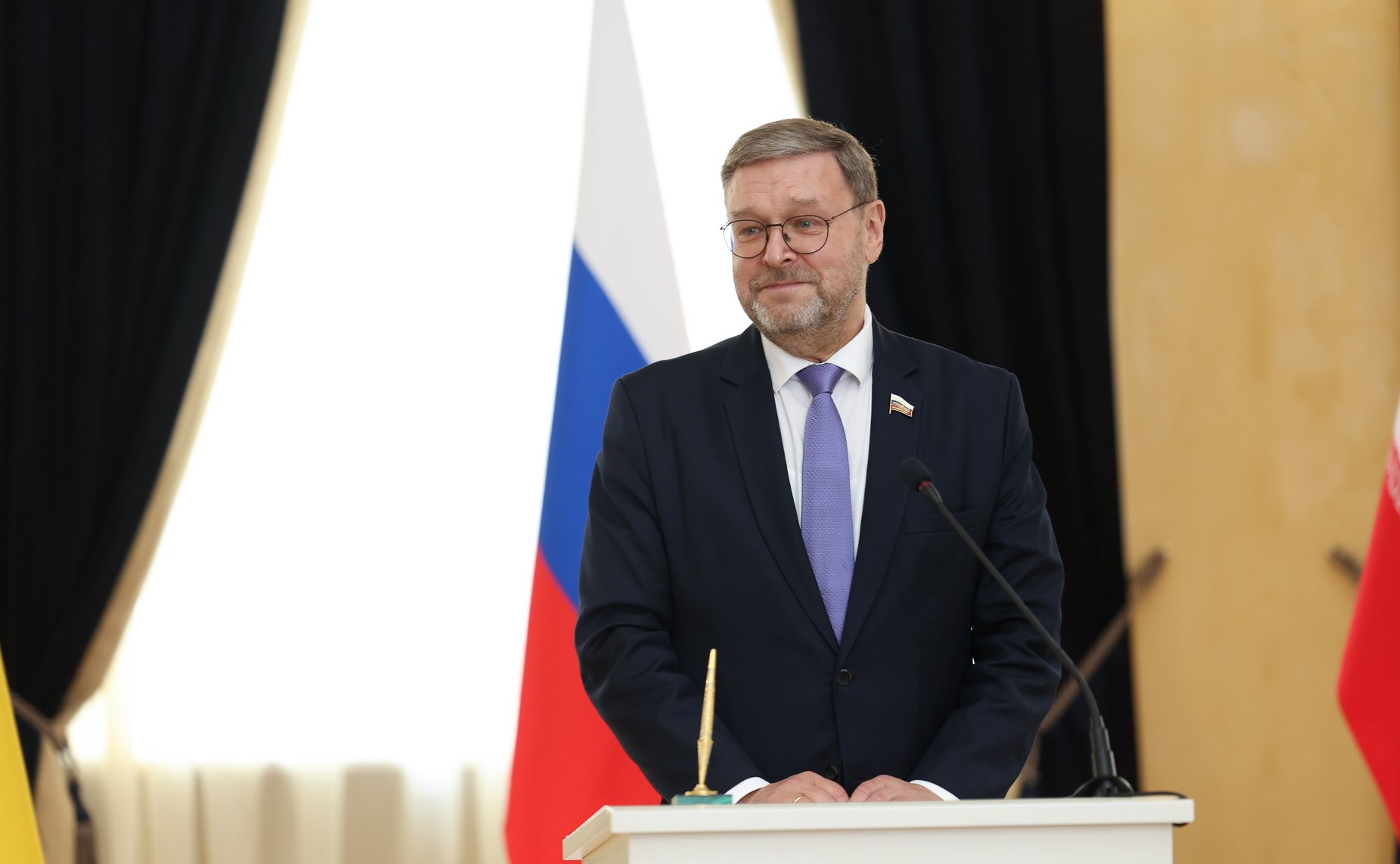 Заместитель Председателя Совета Федерации Константин Косачев