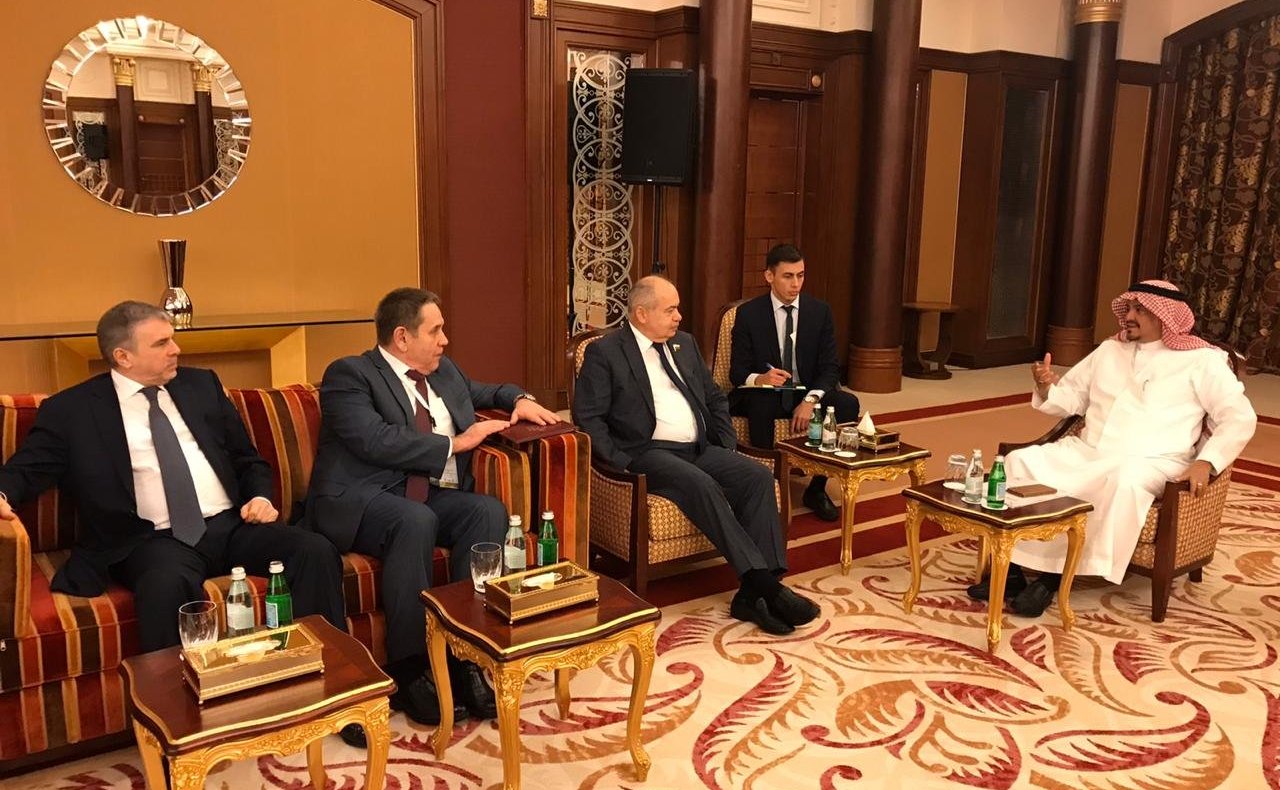 Визит делегации Совета Федерации во главе с заместителем Председателя СФ Ильясом Умахановым в Королевство Саудовская Аравия