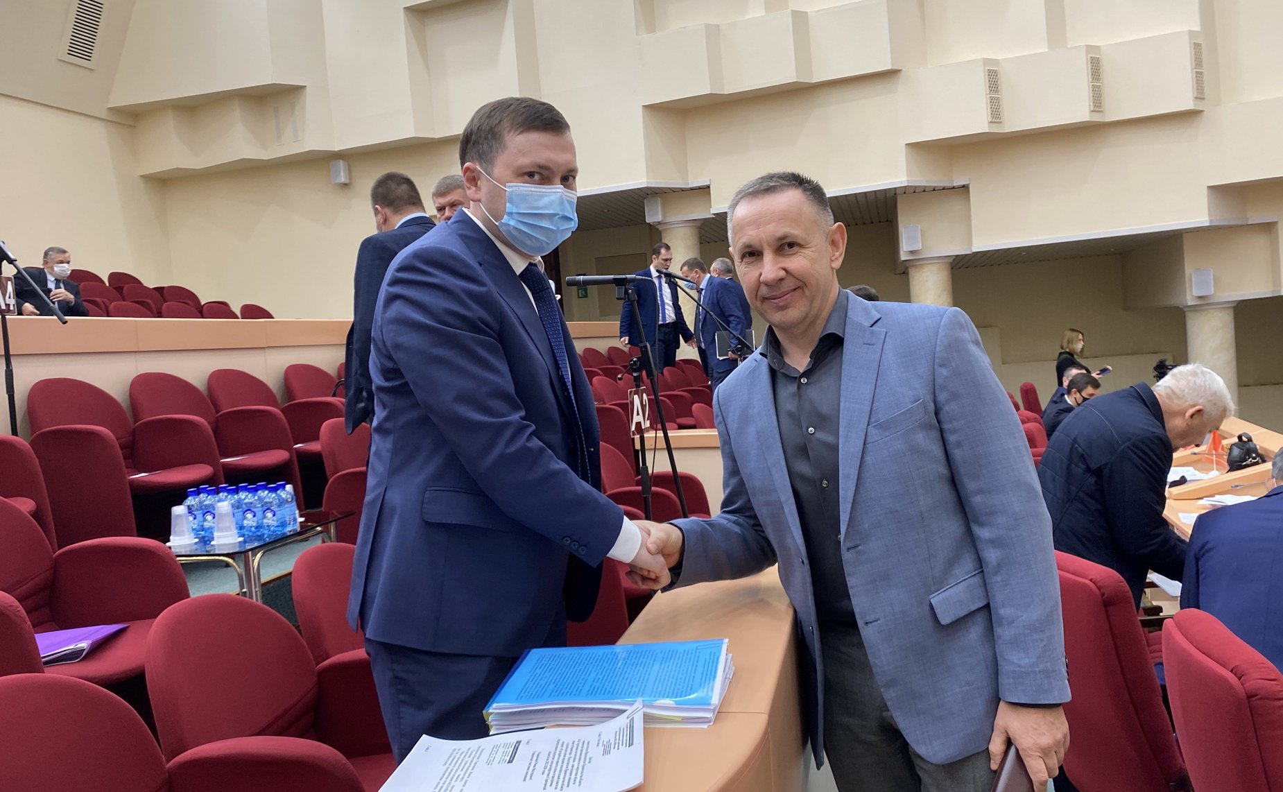 Олег Алексеев в ходе работы в регионе принял участие в заседании Саратовской областной Думы