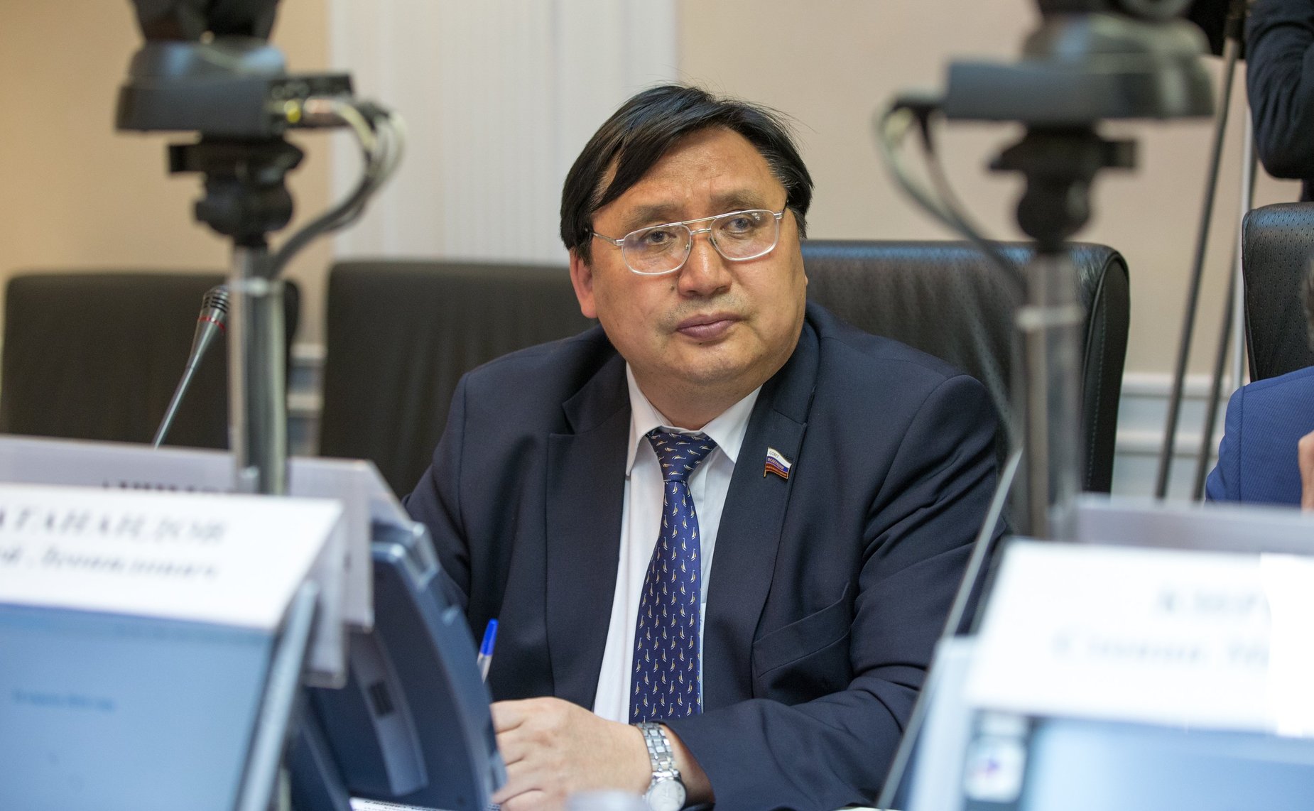 А. Акимов на заседании Президиума Совета по Арктике и Антарктике