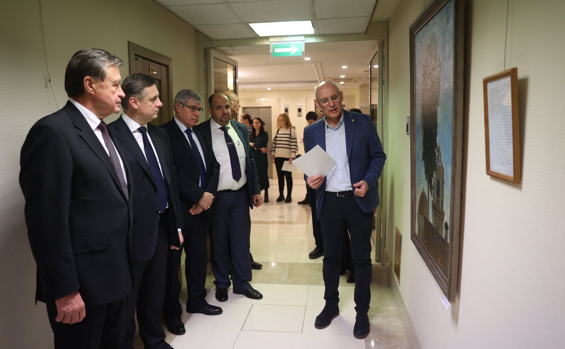 Открытие выставки «Святая Земля в произведениях преподавателей художественных ВУЗов Москвы и студентов МГАХИ им Сурикова