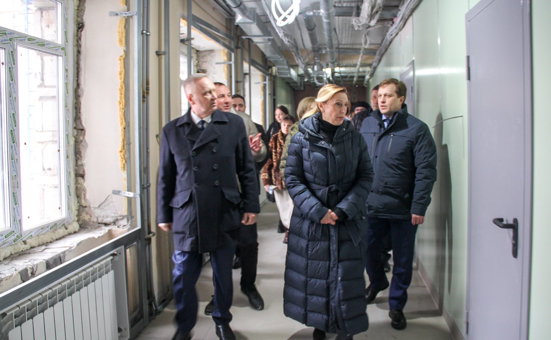 Рабочий визит заместителя Председателя Совета Федерации Инны Святенко в Алтайский край. Алтайский краевой клинический центр охраны материнства и детства