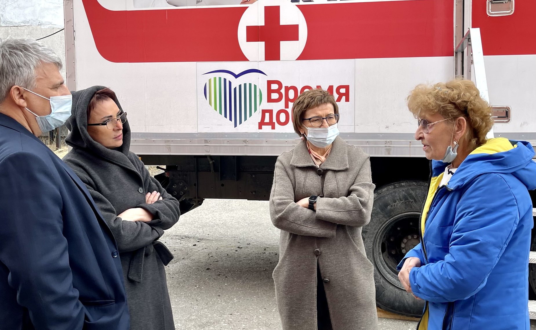 Татьяна Кусайко посетила медицинские учреждения Кольского района