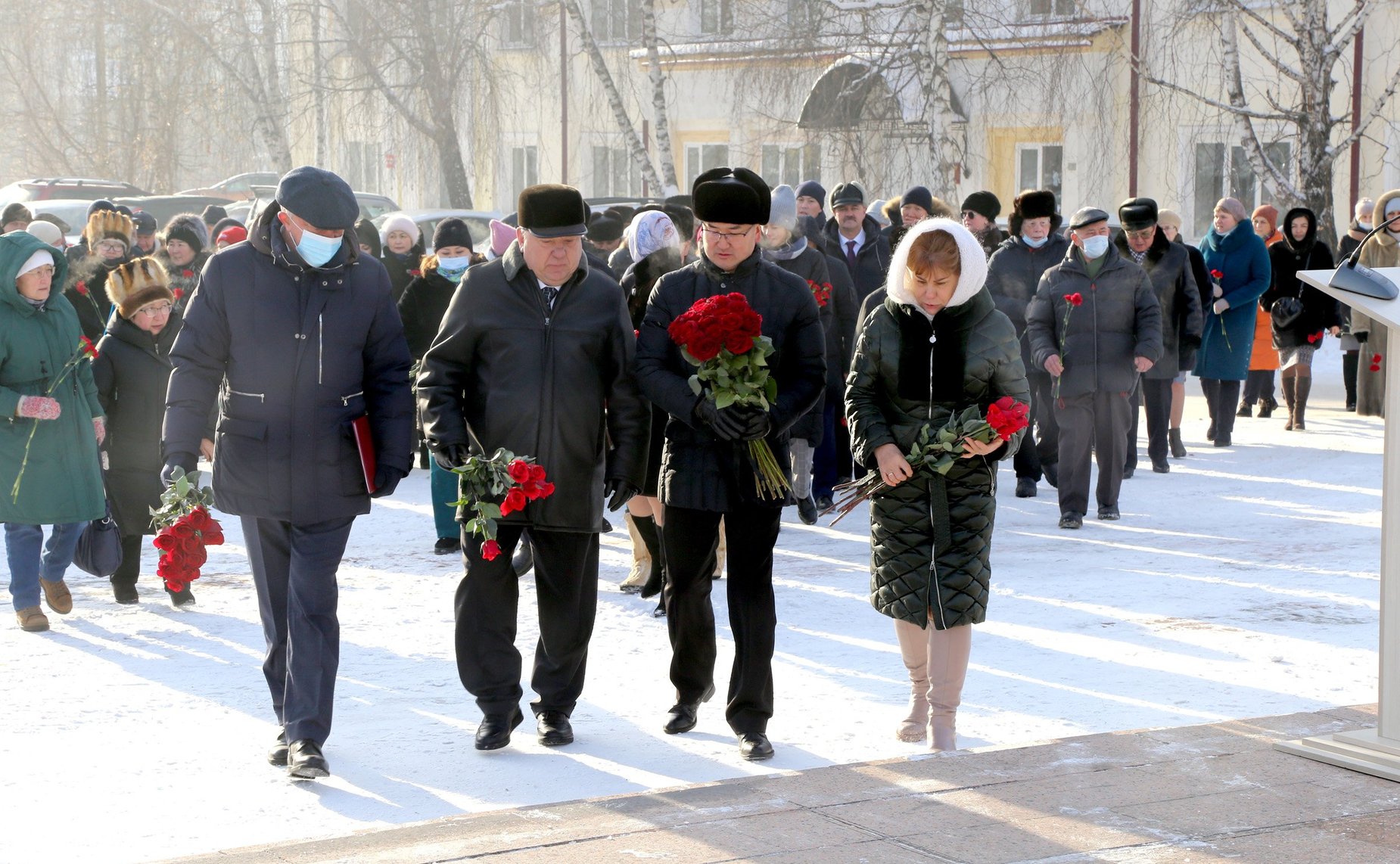 Татьяна Гигель приняла участие в торжественном митинге, посвященном 152-й годовщине со дня рождения выдающегося алтайского общественного деятеля, яркого художника Григория Ивановича Чорос-Гуркина