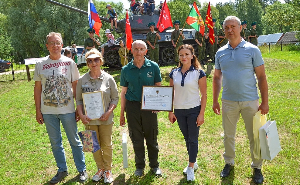 Ирина Кожанова приняла участие в военно-историческом фестивале «Слобода партизанская»