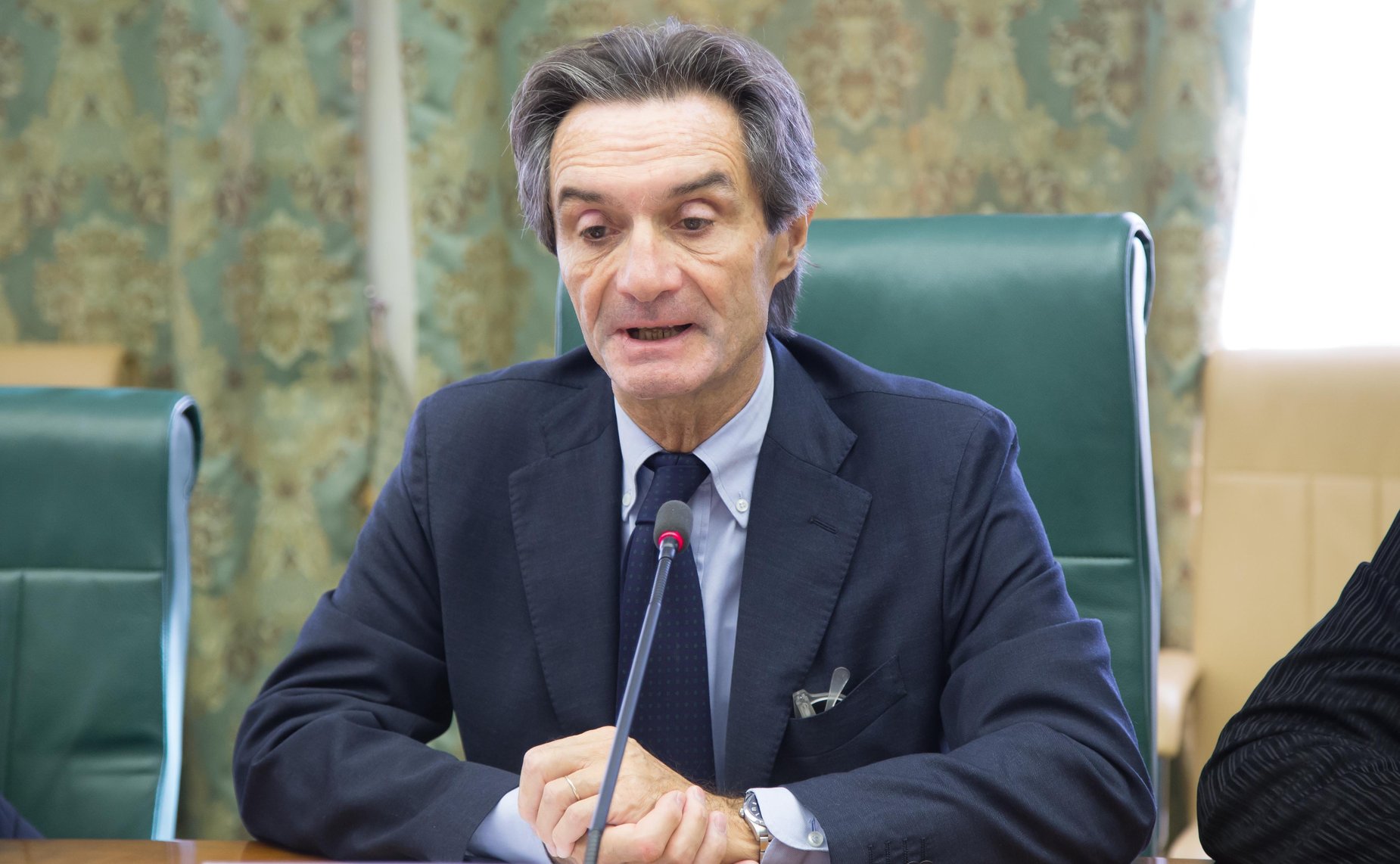 Президент Ломбардии А. Фонтана