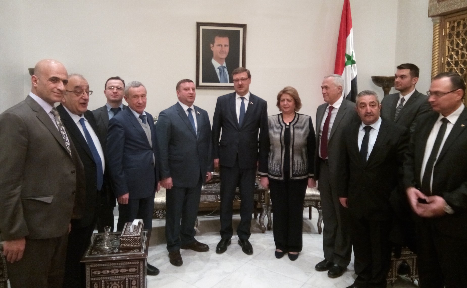 Делегация Совета Федерации в Сирии