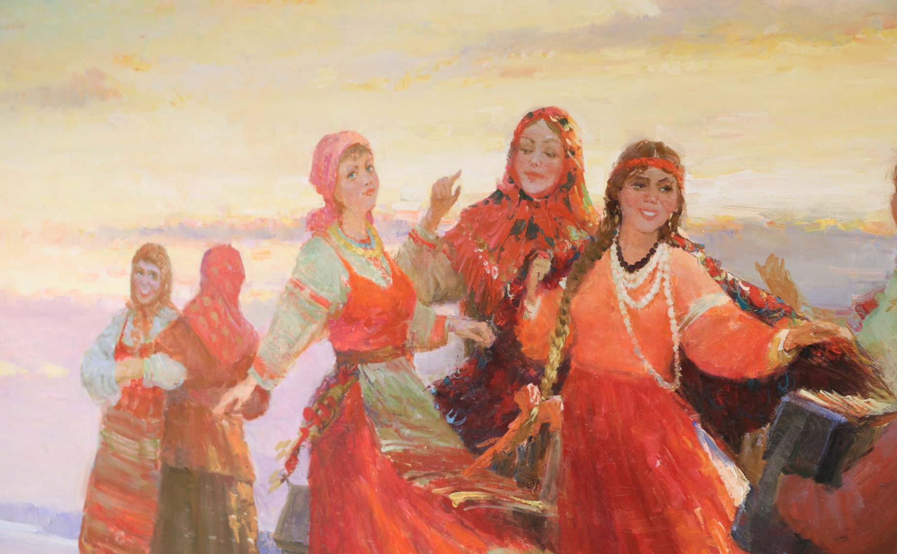 Открытие в Совете Федерации художественной выствки «Краски времени»