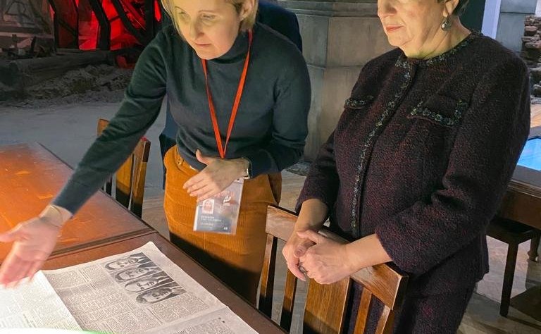 Екатерина Алтабаева ознакомилась с экспозициями Центрального музея Великой Отечественной войны 1941–1945 гг