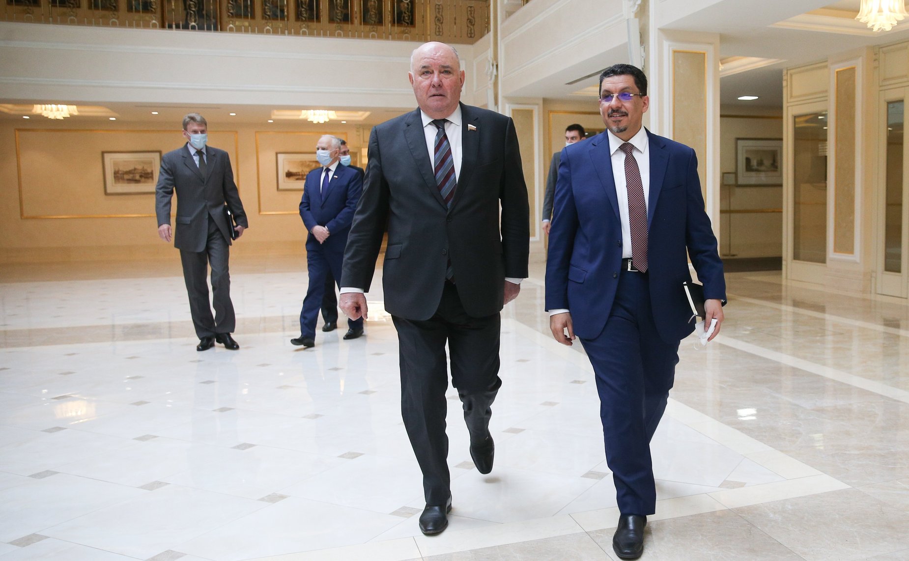 Григорий Карасин встретился с Министром иностранных дел и по делам соотечественников за рубежом Йеменской Республики