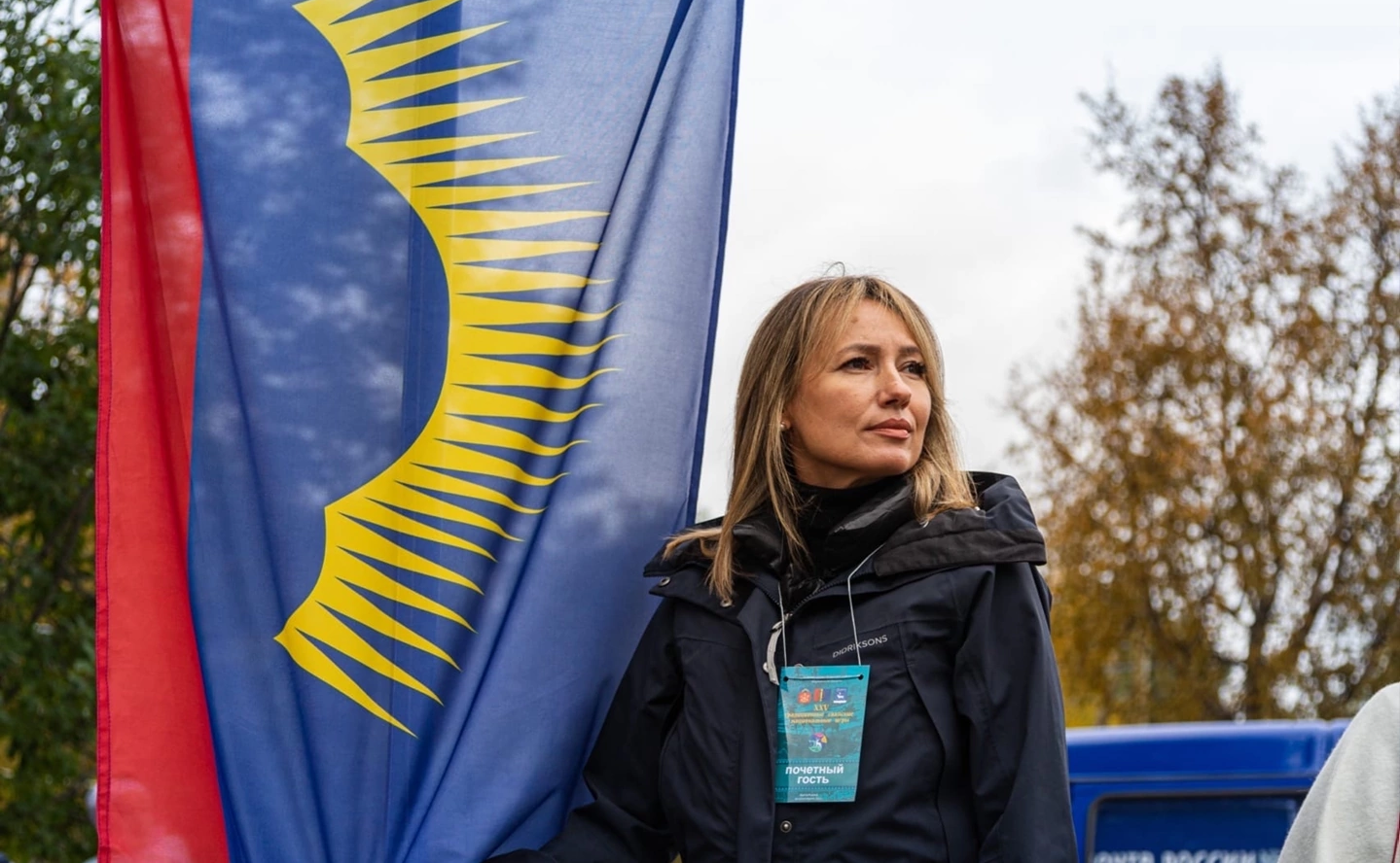 Татьяна Сахарова в рамках поездки в регион приняла участие в открытии XXV юбилейных саамских игр в поселке Лопарская