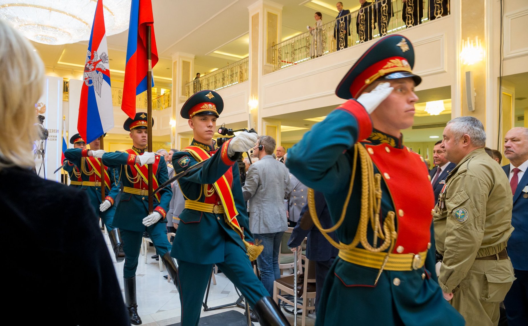Торжественный прием от имени Председателя СФ для руководителей и представителей ветеранских организаций